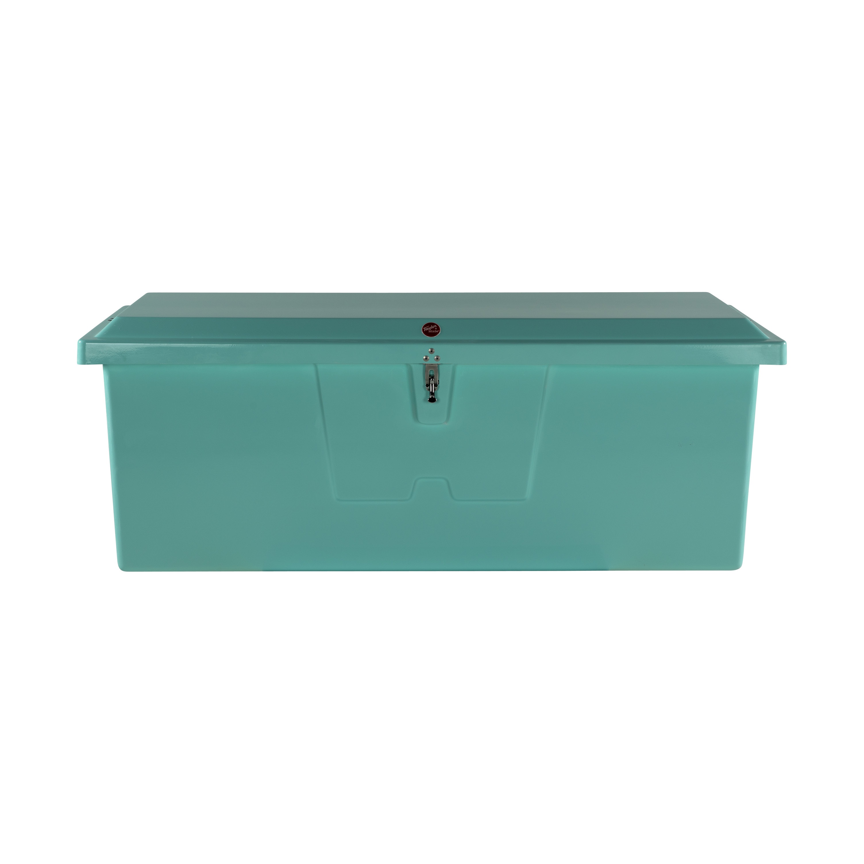 Taylor Made Stow N Go Deep Fiberglass Dock Box, Medium (27"H X 72"W X 26"D), Seafoam Green #83554SF
