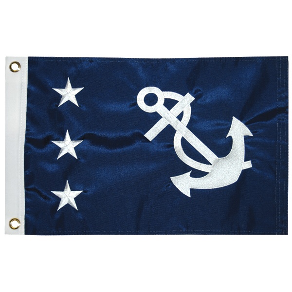 Taylor Made Nautical Officer Flag Past Commodore, 12" x 18" #93082