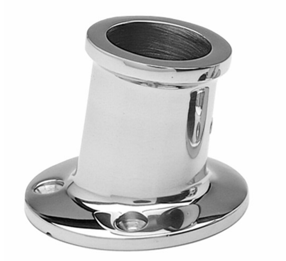 Taylor Made Flag Pole Socket Top Mount Stainless Steel for 1? to 1- 1/4? Flag Pole #966