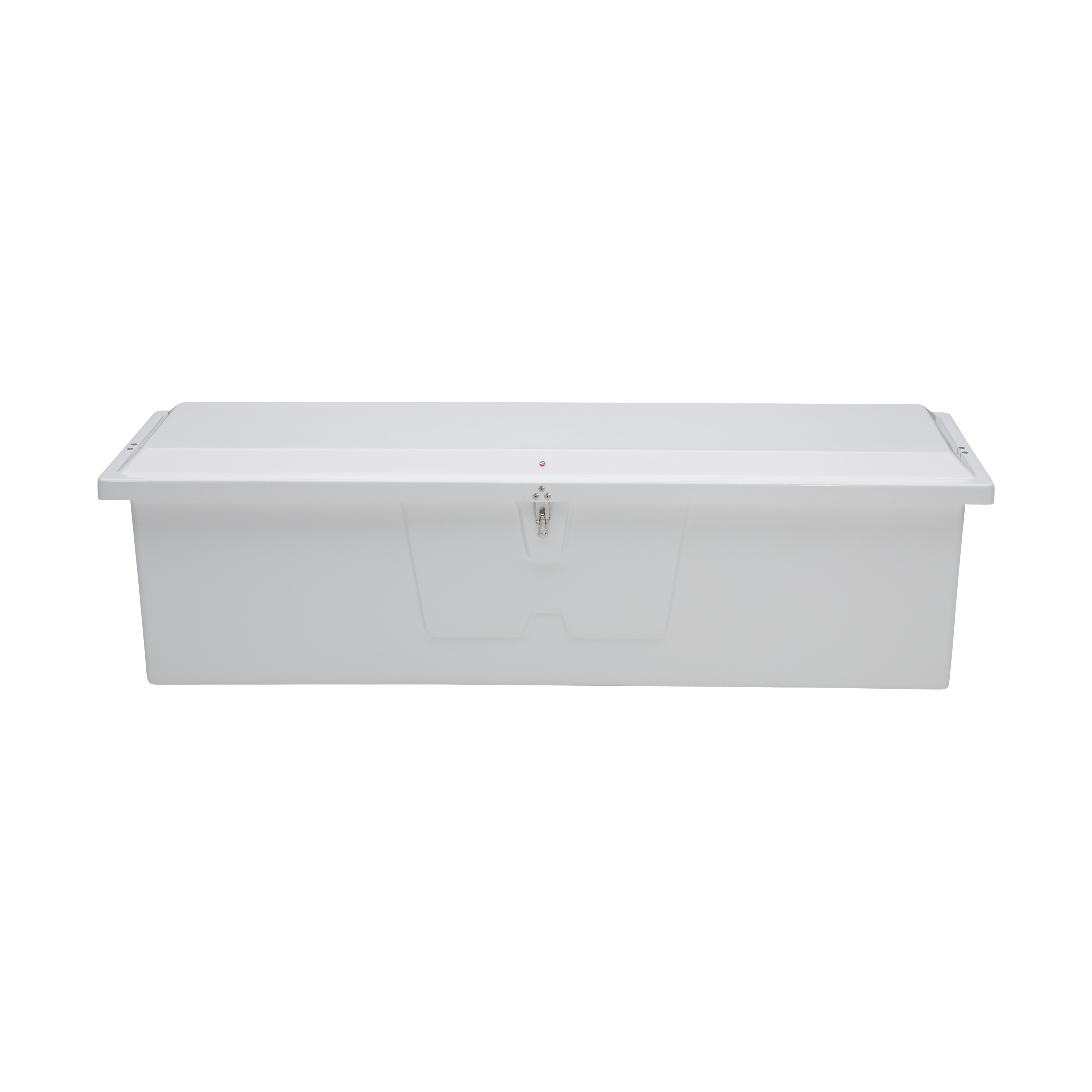 Taylor Made Stow N Go Standard Fiberglass Dock Box, Large (24"H X 85"W X 22"D), White #83551