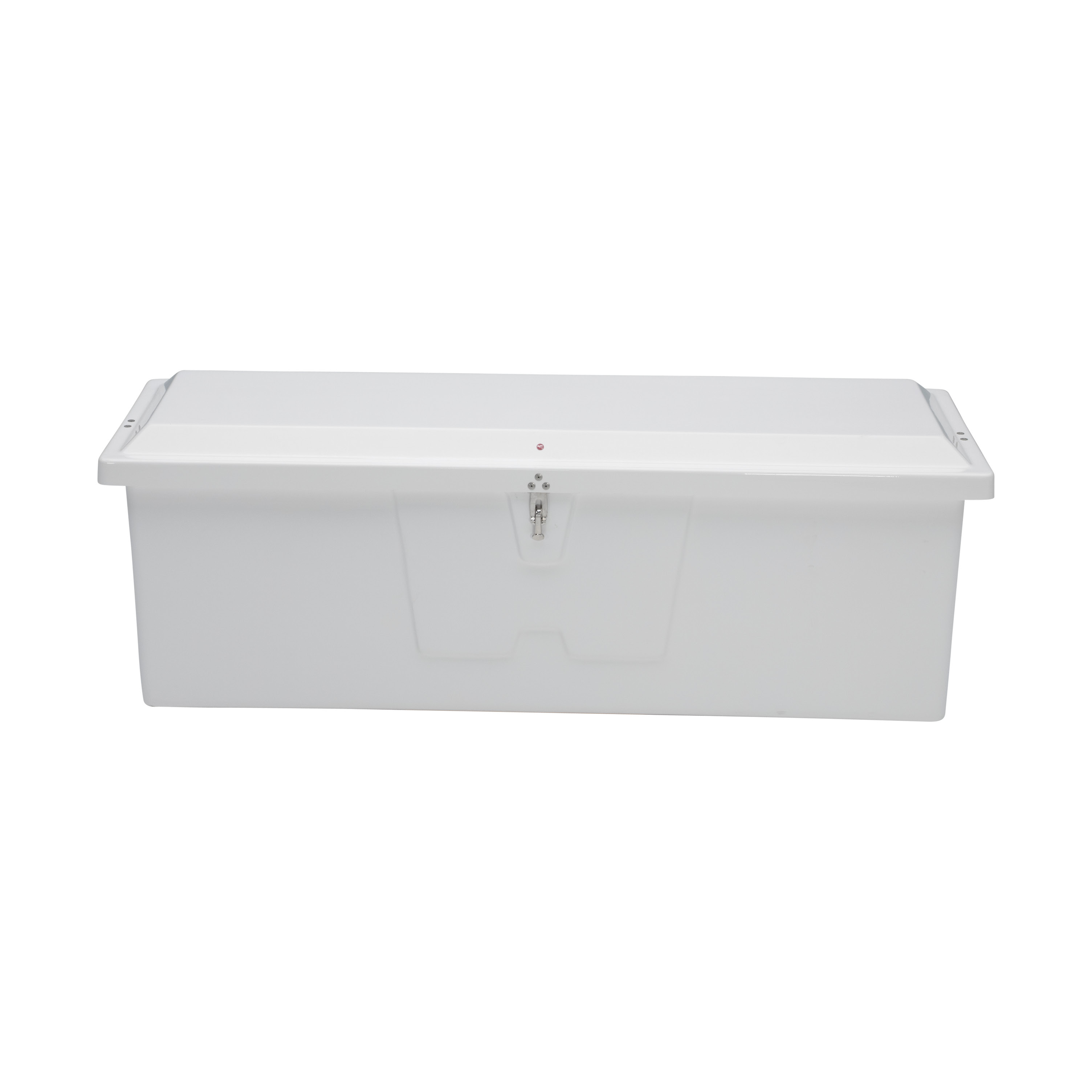 Taylor Made Stow N? Go Standard Fiberglass Dock Box, Medium (24"H X 72"W X 23"D), White #83552