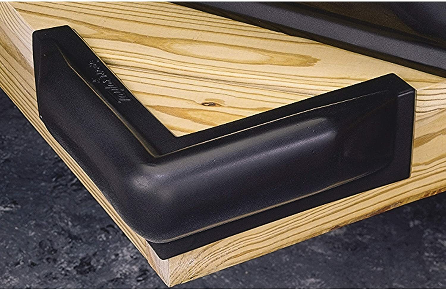 Taylor Made Dock Pro Vinyl Dock Bumper 10" x 10" Corner Mount, Black #46076