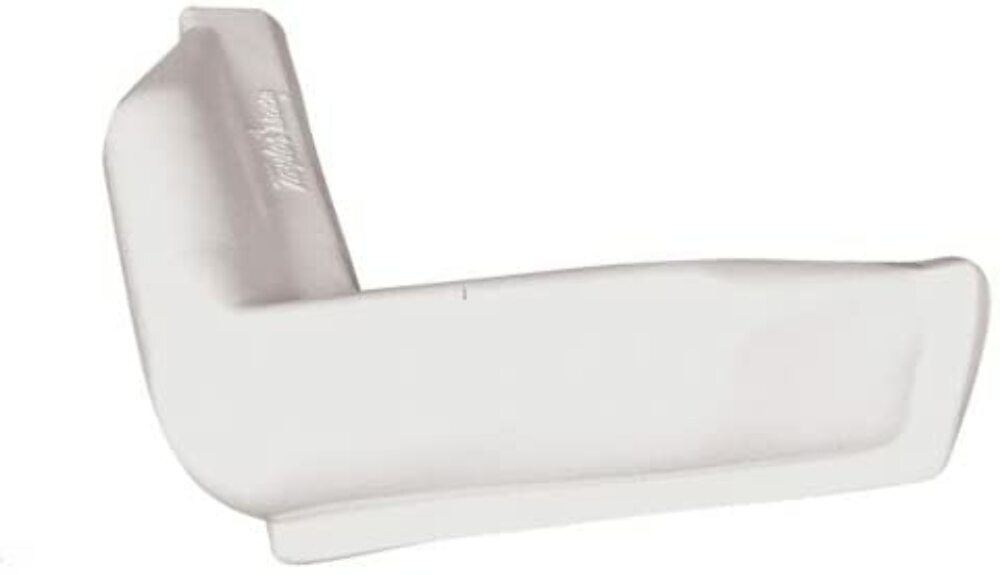Taylor Made Dock Pro Vinyl Dock Bumper 10" x 10" Corner Mount, White #46081