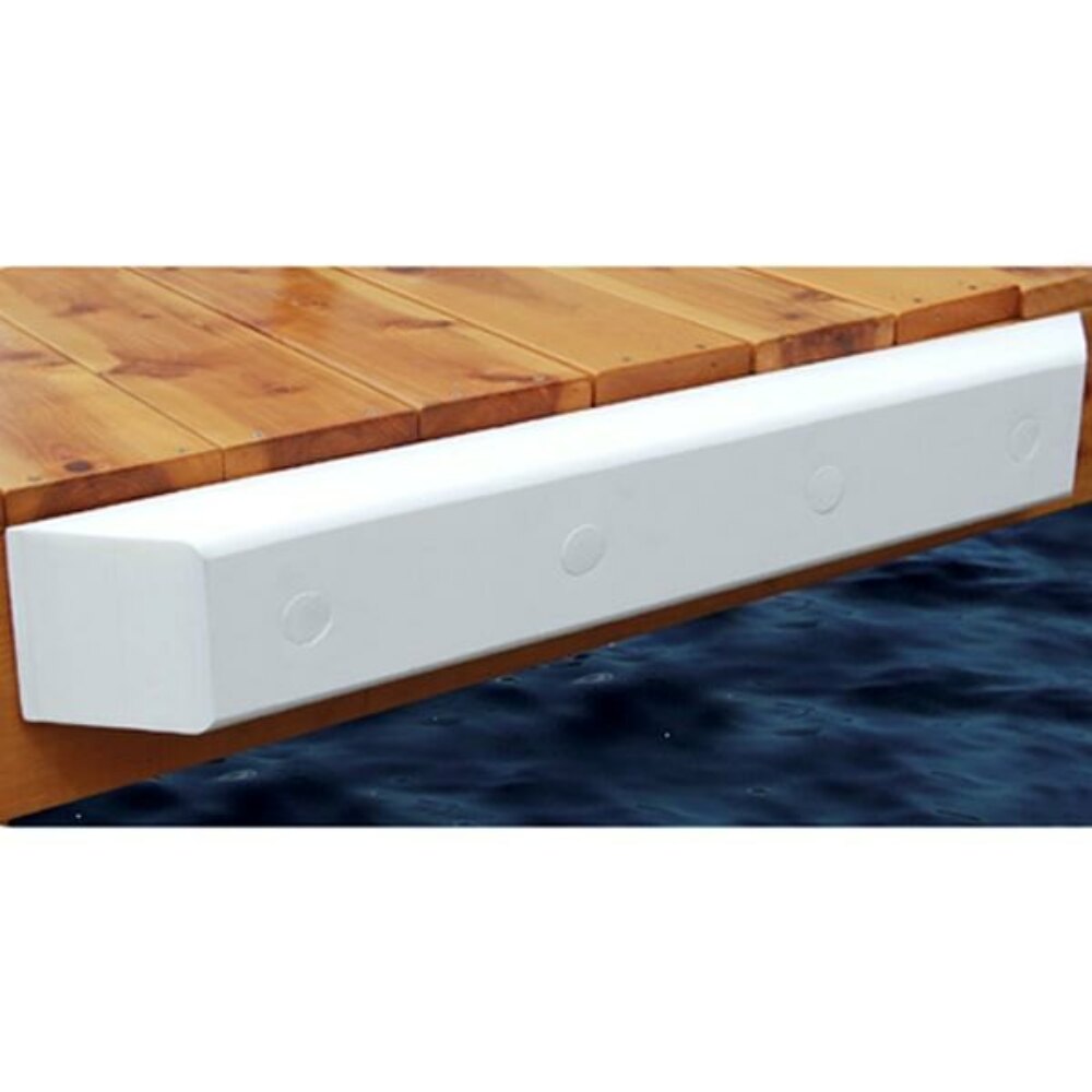 Taylor Made Straight Dock Cushion, White #46011