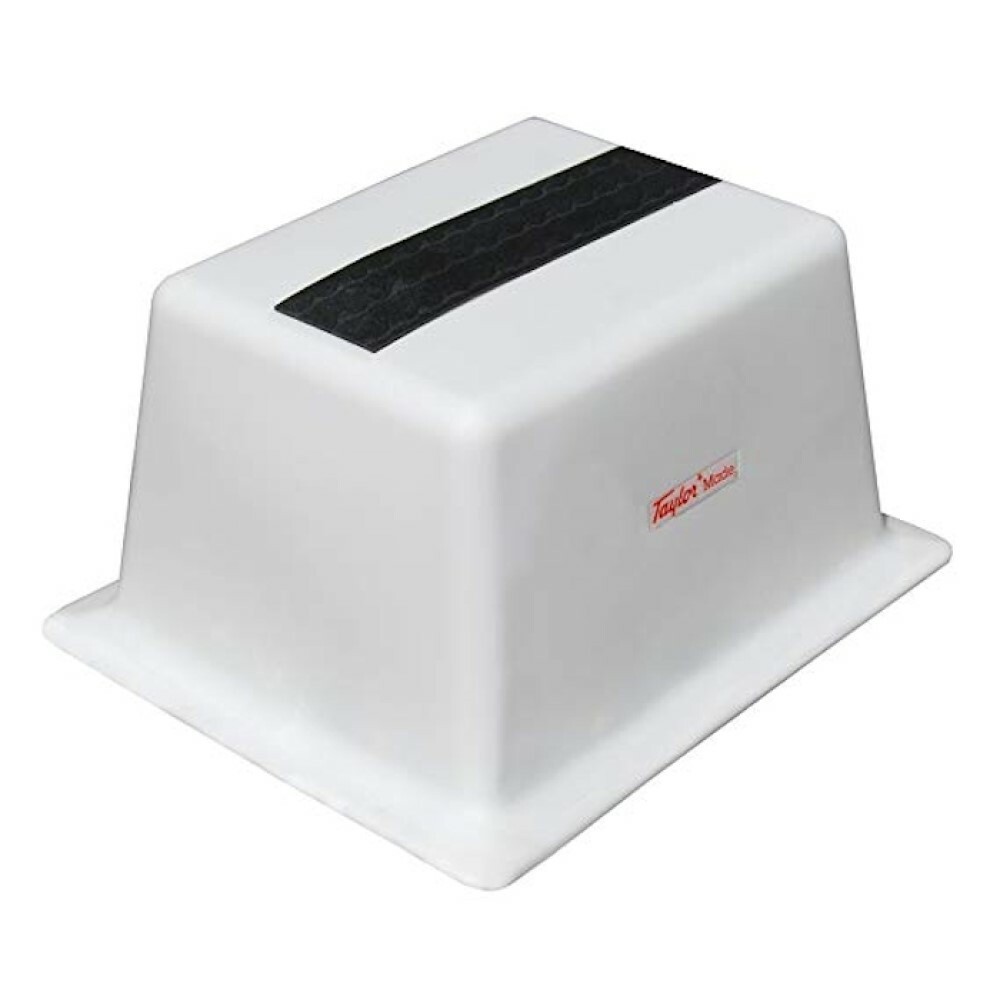 Taylor Made Single Tread Stepsafe Dock Step, White #47100