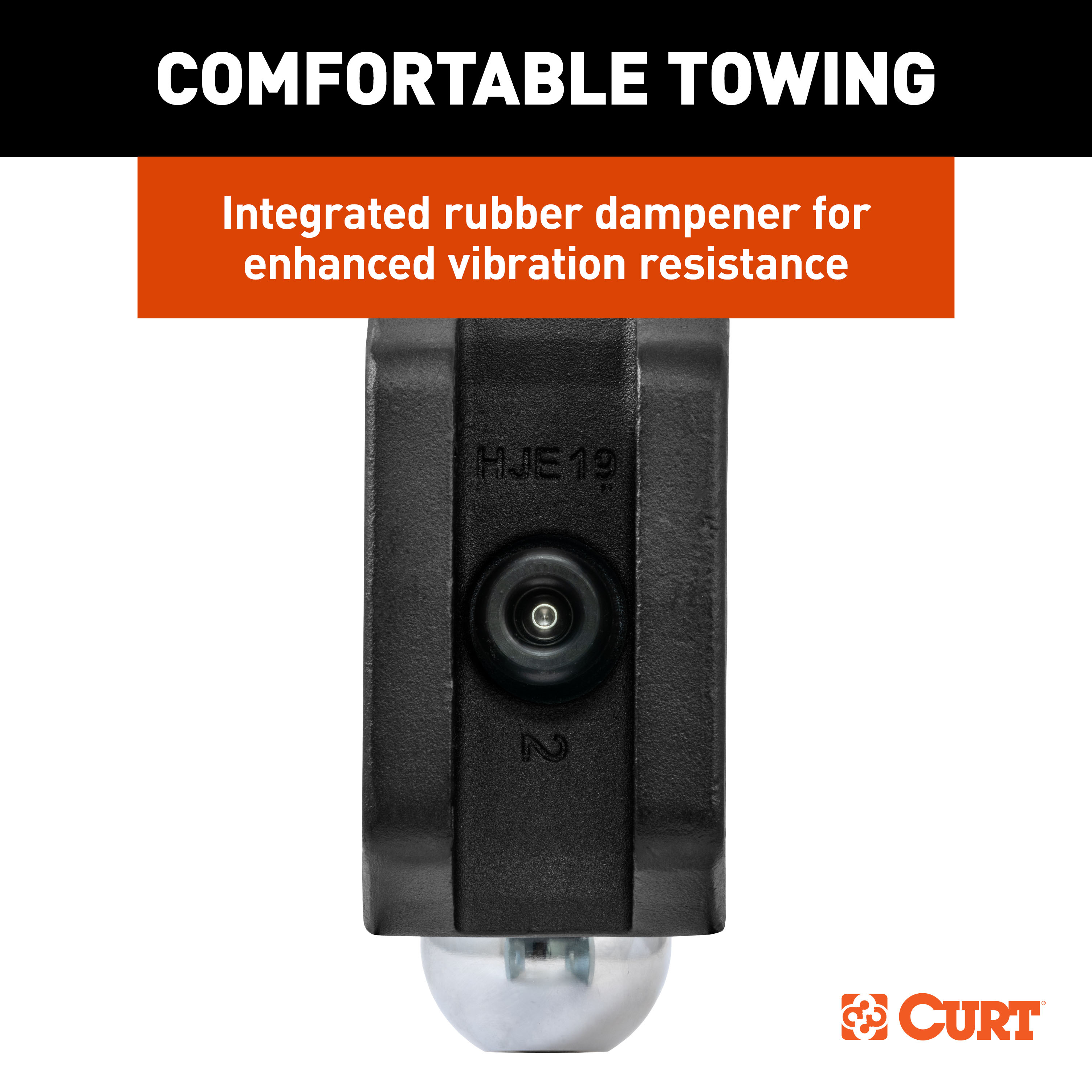 CURT Dual Ball Attachment for Weight Distribution Shank Trailer Hitch Ball Mount thumbnail 5
