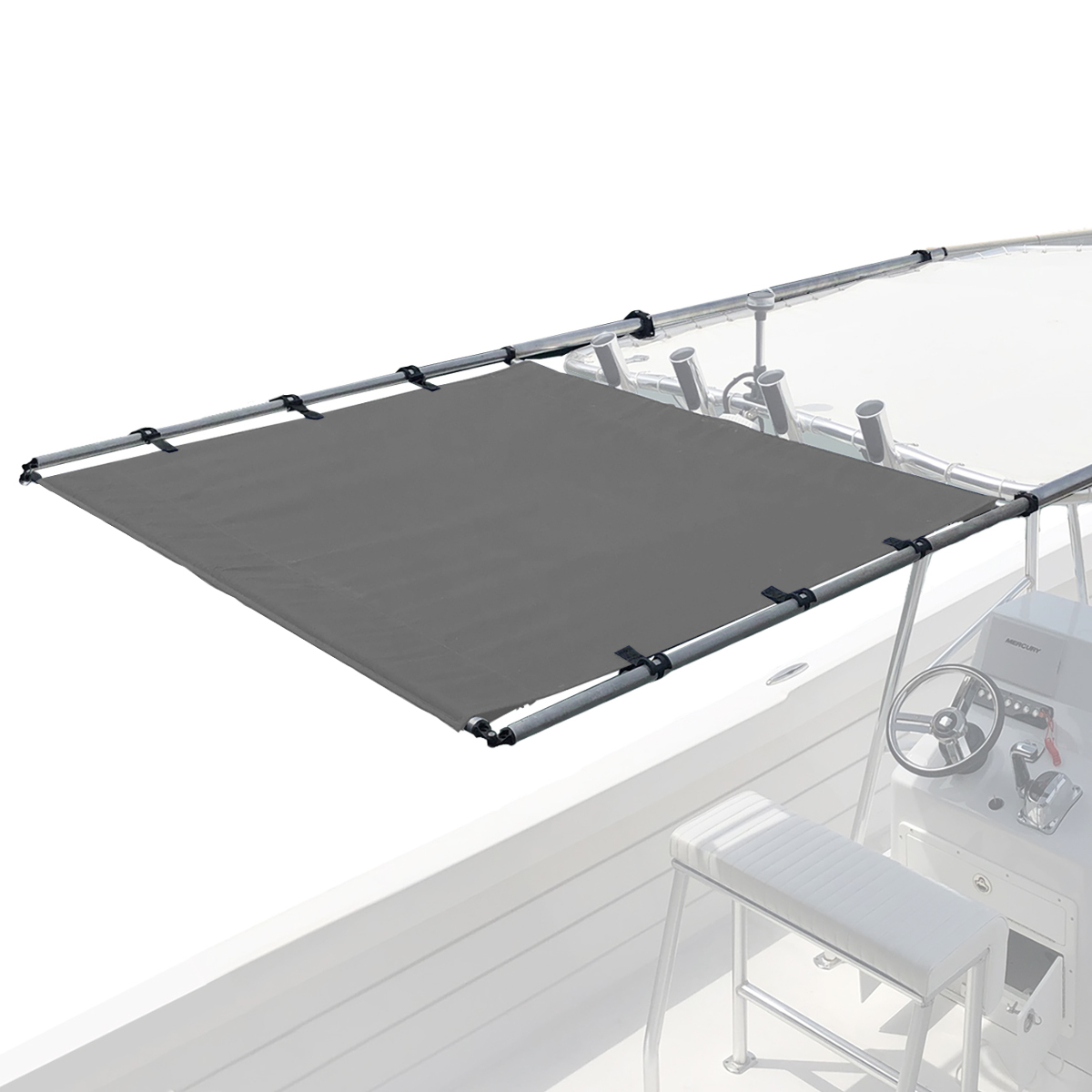 SureShade PTX Power Shade - 69" Wide (Grey)