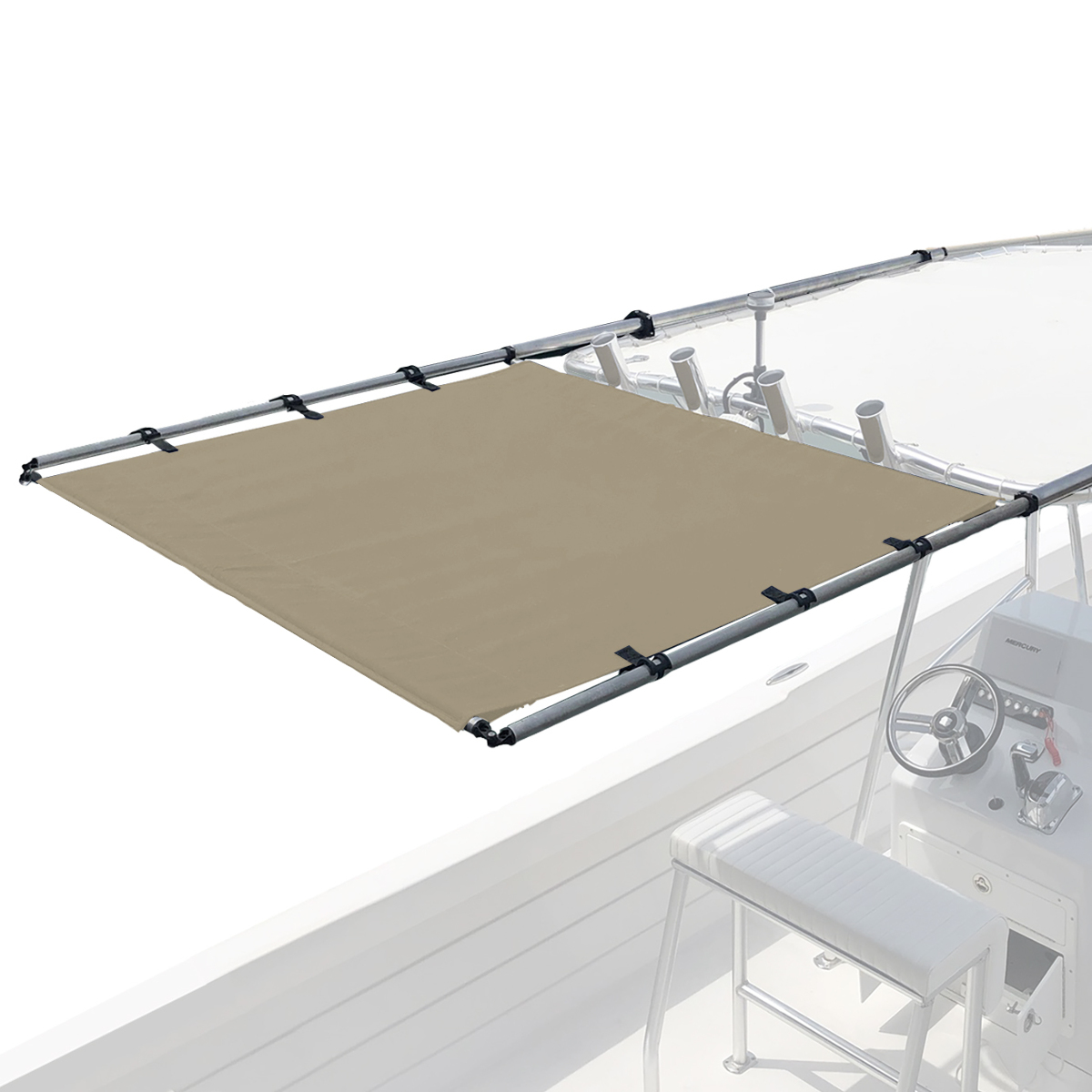 SureShade PTX Power Shade - 57" Wide (Tan)