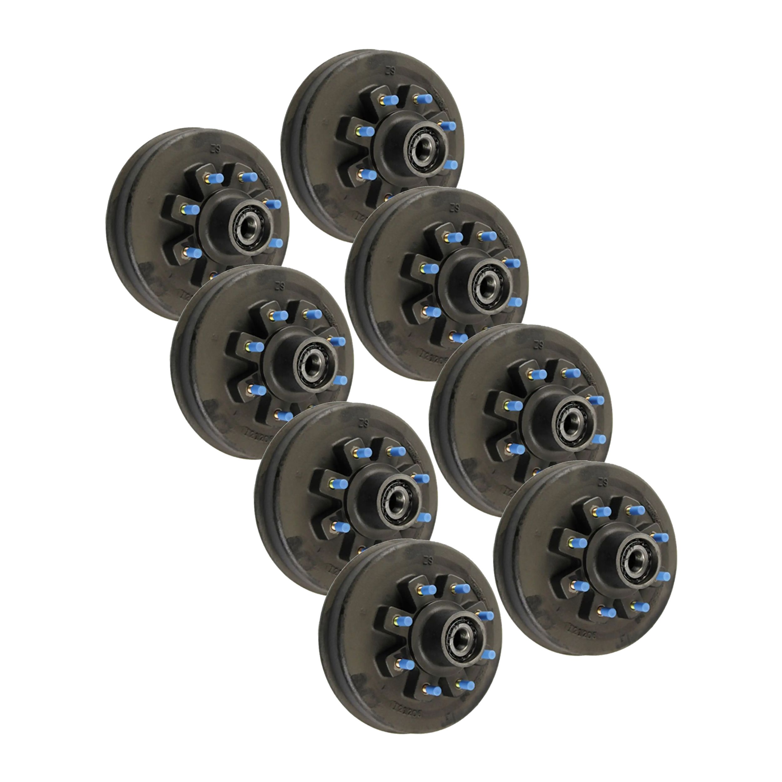 Lippert (8-Pack) 12K Threaded Trailer Idler Hub - , 8 on 6-1/2", 16-17-1/2" Wheel Size, 5/8" Studs - Heavy-Duty Trailer Component thumbnail 0