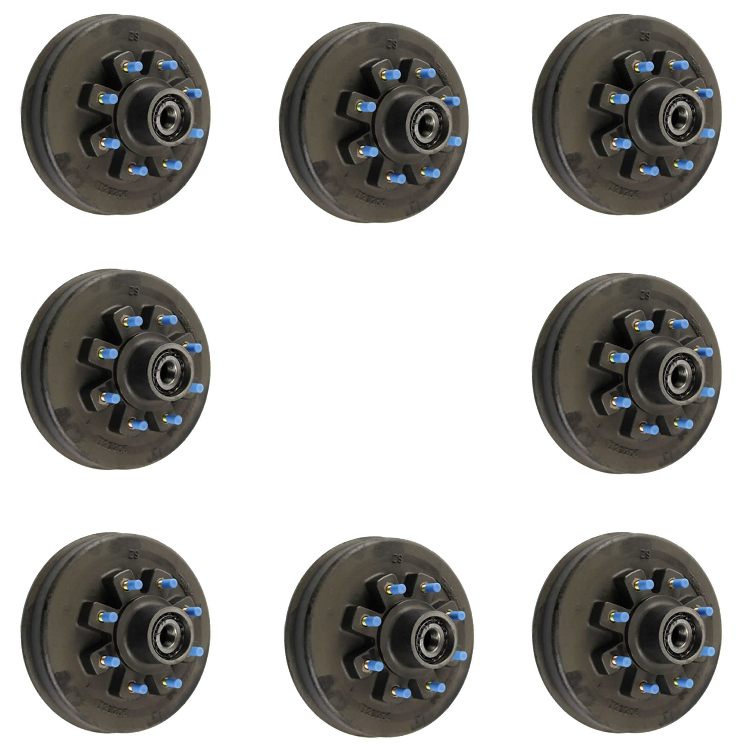 Lippert (8-Pack) 16K lbs Threaded Brake Hub - 16,000- 8 on 275 mm, 17-1/2" Wheels, M22 Studs, Oil - Heavy-Duty Trailer Component thumbnail 0