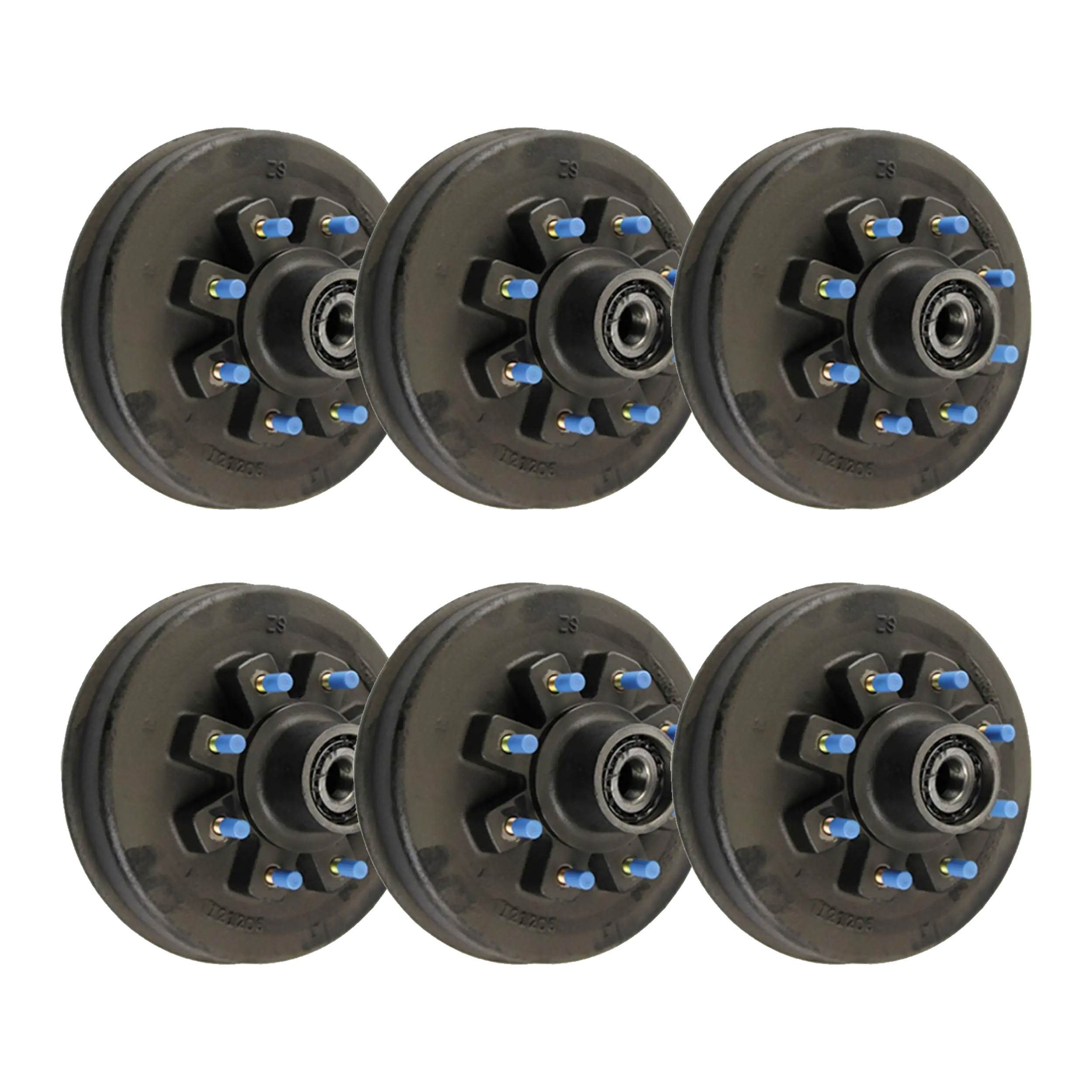Lippert (6-Pack) 8K lbs Threaded Hybrid Hub - 8,000- 8 on 6-1/2", 17-1/2" Wheels, 5/8" Studs, Grease - Heavy-Duty Trailer Component LIPKITEHHIG thumbnail 0