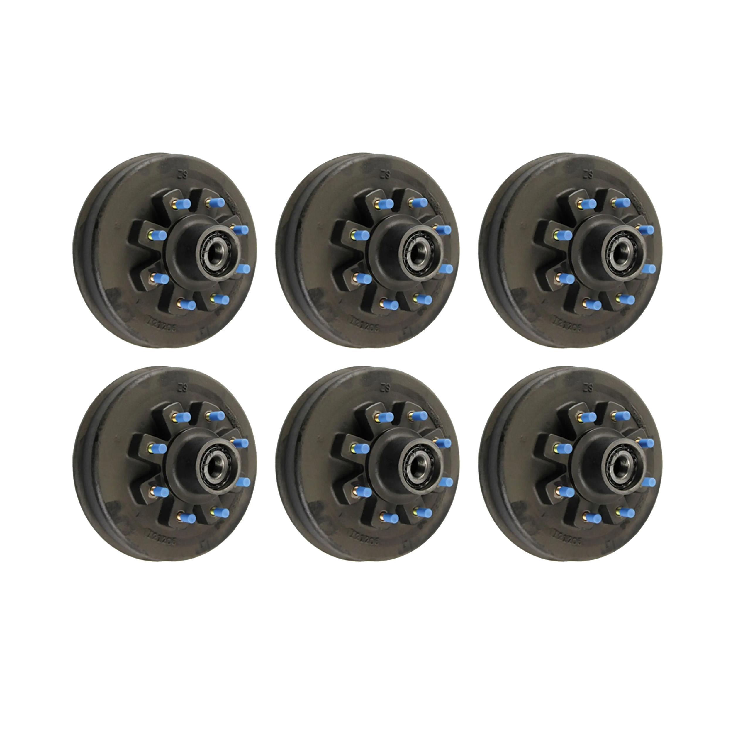 Lippert (6-Pack) 12000 lbs Threaded Idler Hub - 12,000- 8 on 6-1/2", 16-17-1/2" Wheels, 5/8" Studs, Oil - Heavy-Duty Trailer Component thumbnail 0