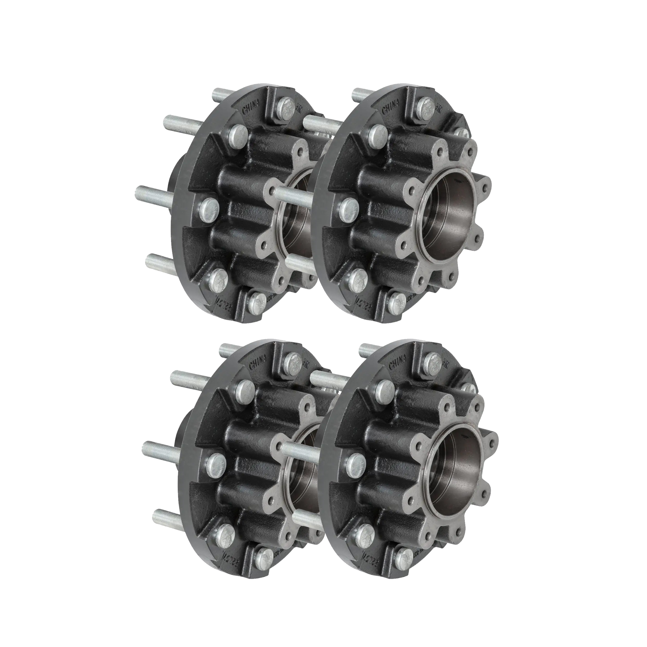 Lippert (4-Pack) 16K lbs Threaded Trailer Idler Hub - 16,000- 8 on 275 mm, 17-1/2" Wheels, M22 Studs - Heavy-Duty Trailer Component LIPKITC1052 thumbnail 0