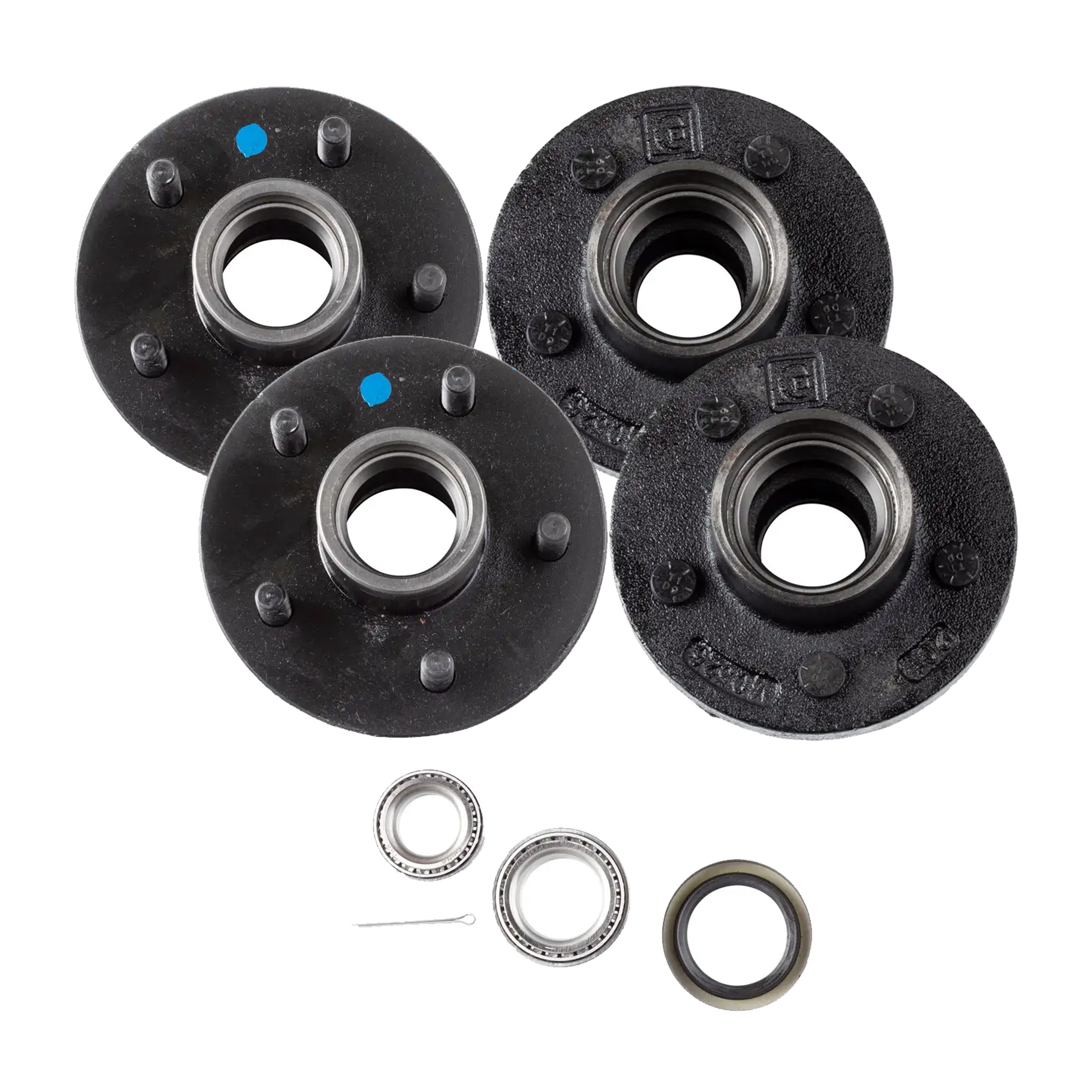 Lippert (2-Pack) 3500 lbs Idler Hub, 5 on 4.5" - 3,500 (with Bearing Cone Kit) - Heavy-Duty Trailer Component LIPKIT563ED thumbnail 0