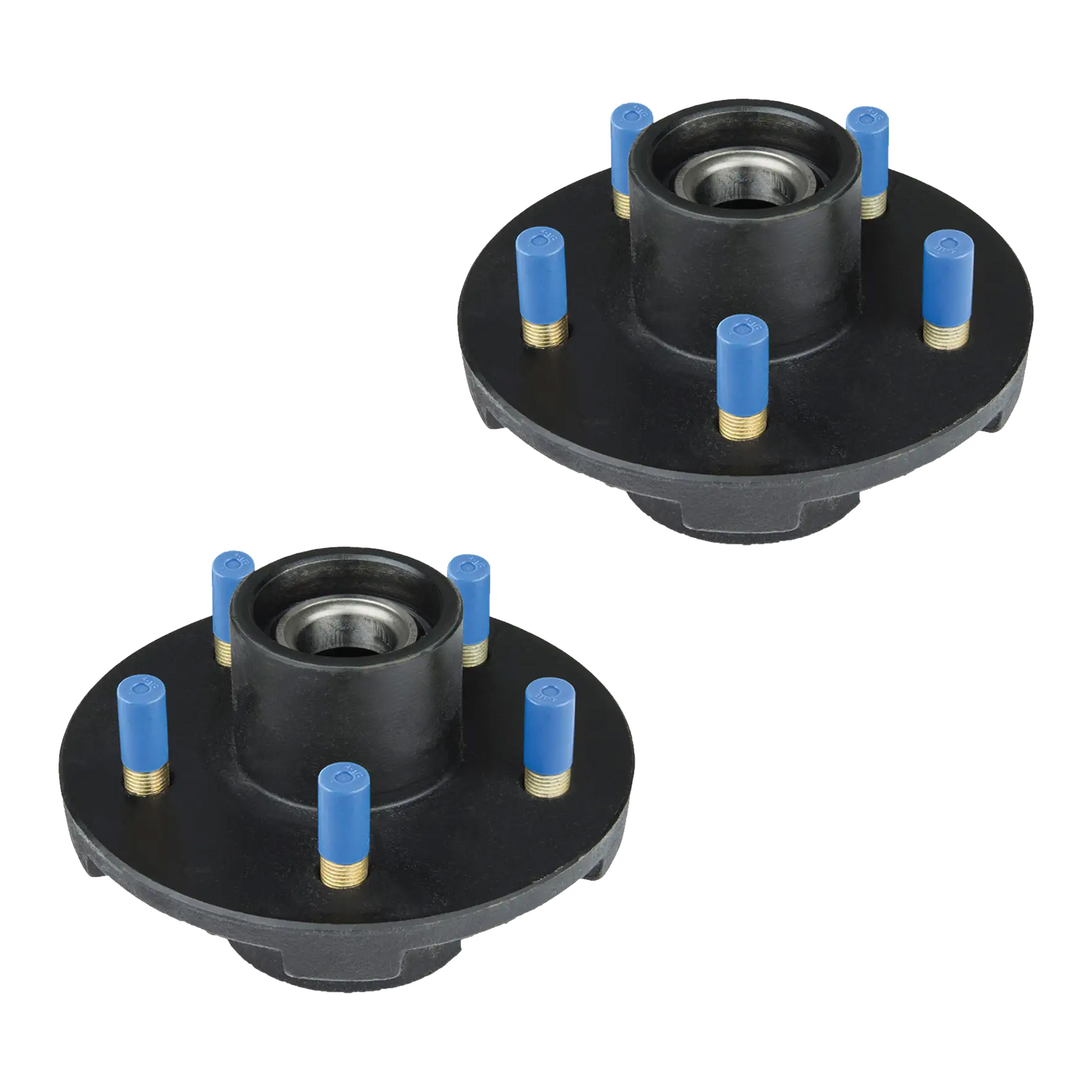 Lippert (2-Pack) 2200 lbs Idler Hub Assembly, 5 on 4.5"; 6.5" Hub Flange - 2,200 (Fully Assembled) - Heavy-Duty Trailer Component LIPKIT480E2 thumbnail 0