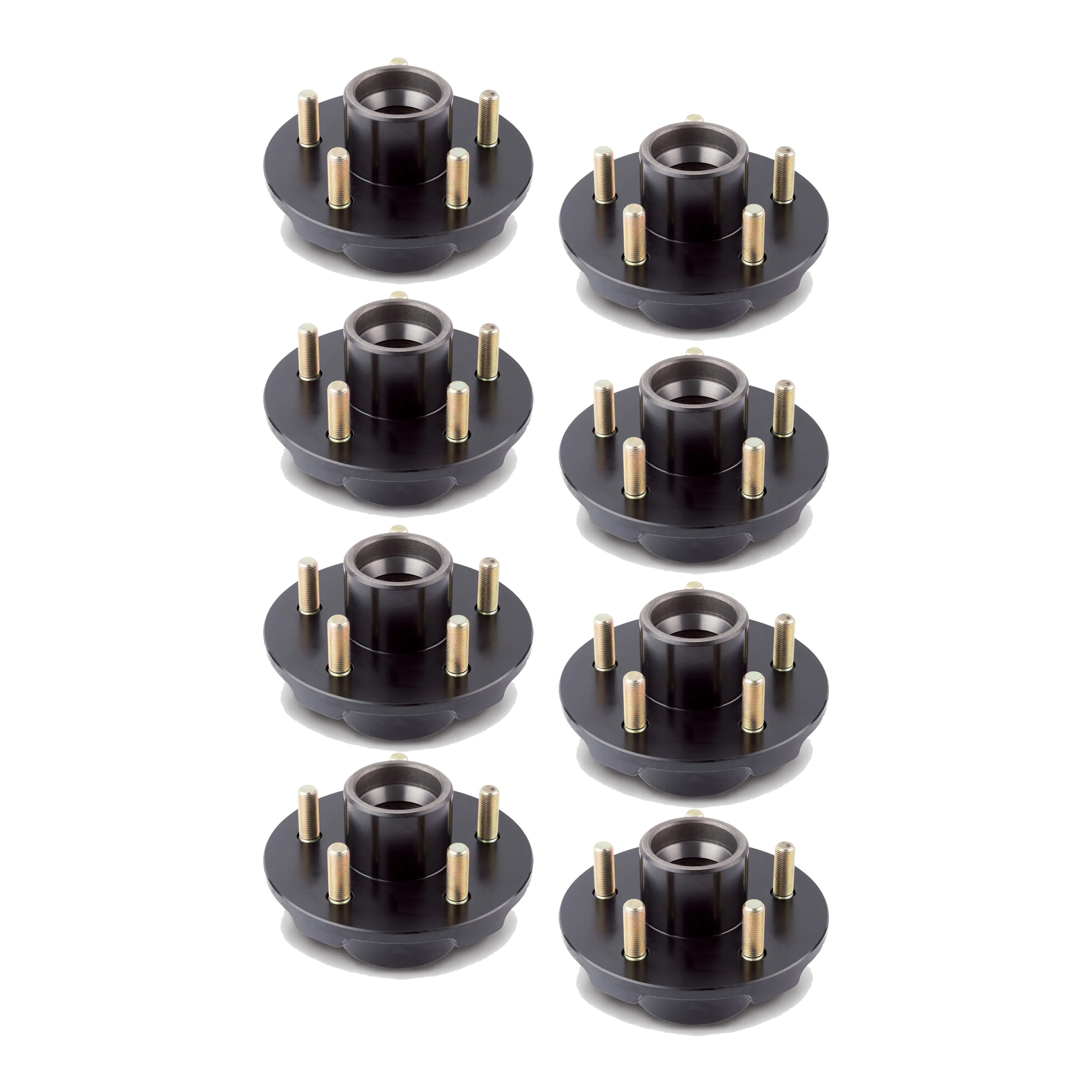 Lippert (8-Pack) 3500 lbs Idler Hub for 3,500- Axle - 5 on 4.5", 1/2" Stud - Heavy-Duty Trailer Component LIPKITAAJJG thumbnail 0