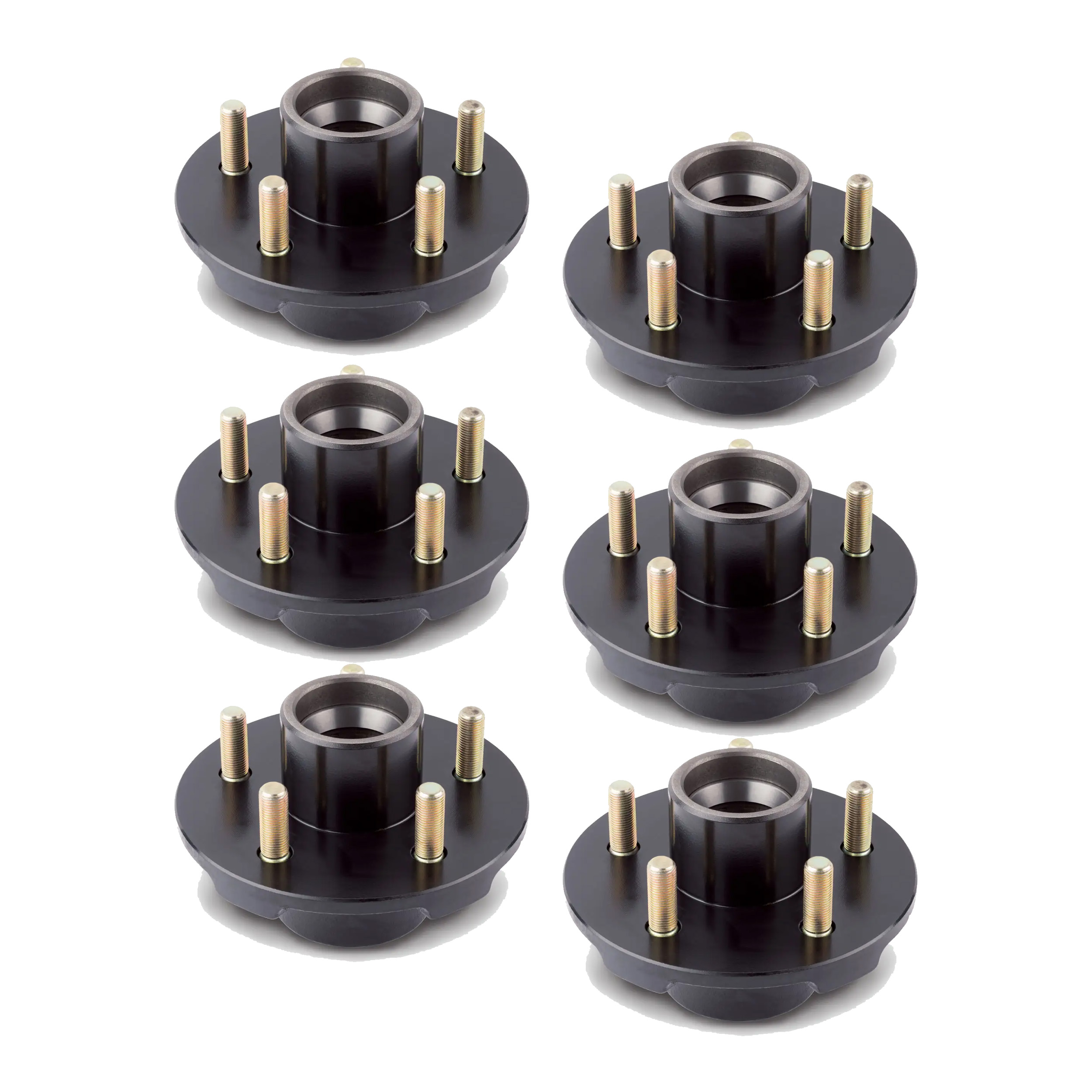 Lippert (6-Pack) 3500 lbs Idler Hub for 3,500- Axle - 5 on 4.5", 1/2" Stud - Heavy-Duty Trailer Component thumbnail 0