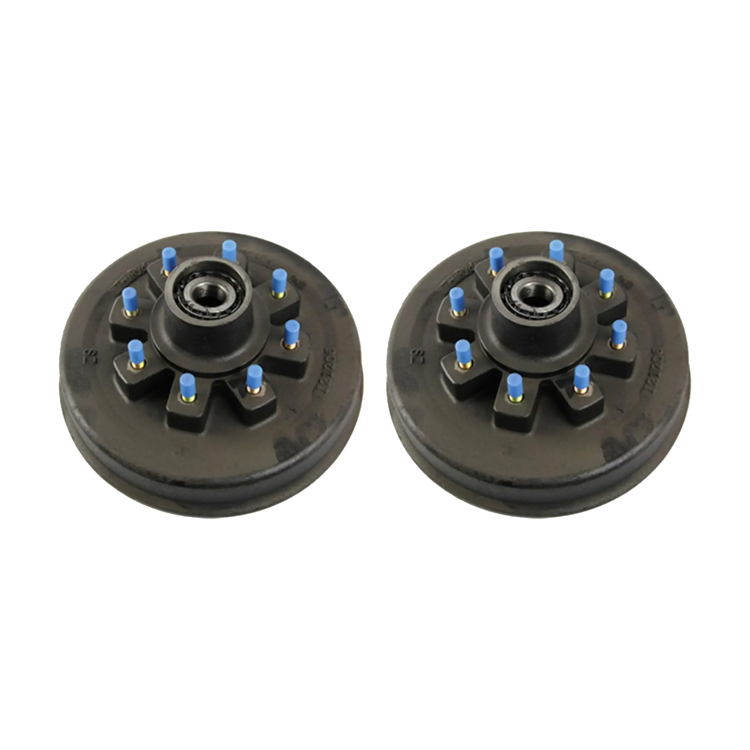 Lippert (2-Pack) 8K lbs Brake Drum Hub Assembly for 8,000- Axle - 8 on 6.5", 5/8" Stud - Heavy-Duty Trailer Component thumbnail 0