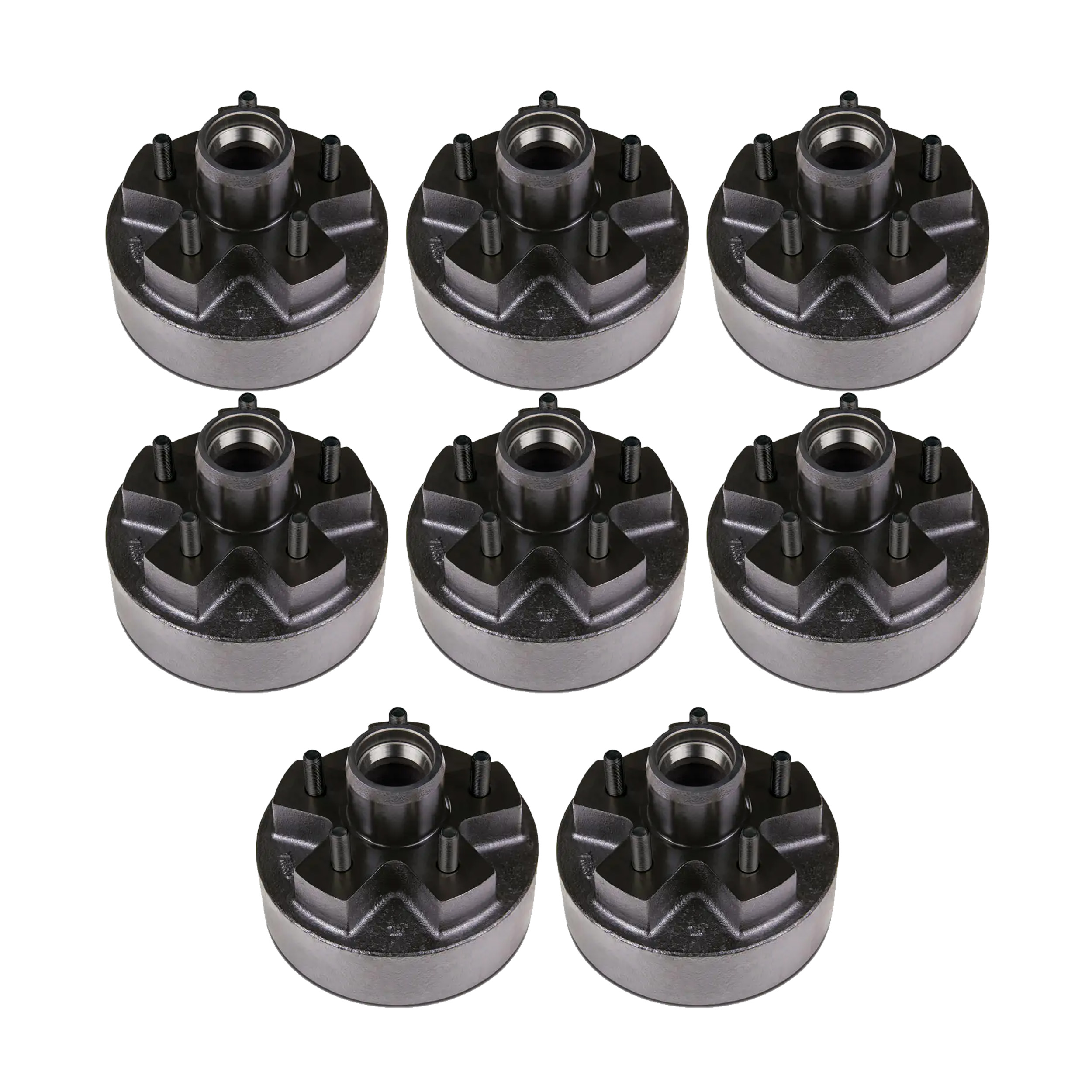 Lippert (8-Pack) 2200 lbs 7" Brake Hub, 5 on 4.5"; 1/2" Stud - 2,200 - Heavy-Duty Trailer Component thumbnail 0