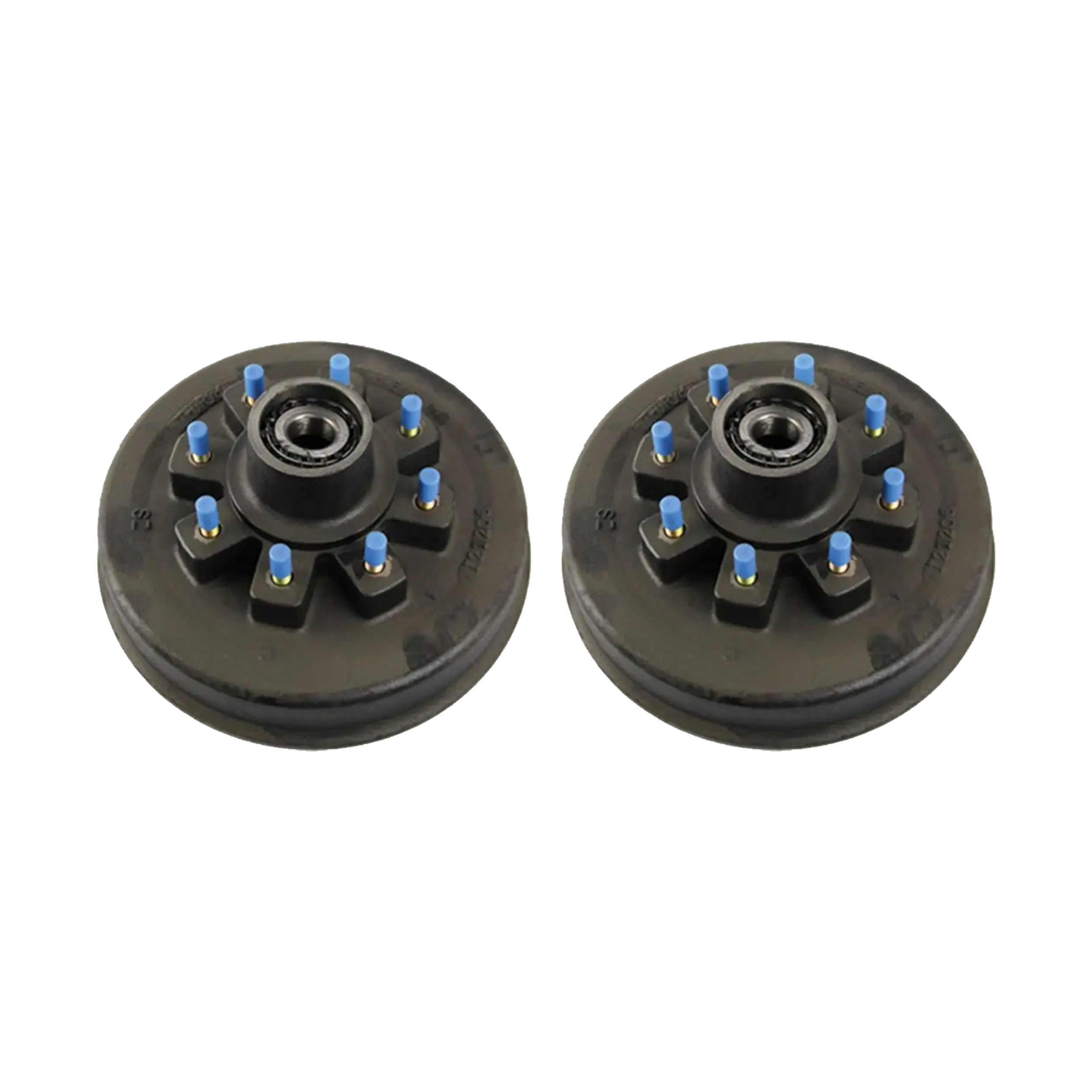 Lippert (2-Pack) 12000 lbs Brake Drum Hub Assembly for 12,000- Axle - 8 on 6.5", 5/8" Stud - Heavy-Duty Trailer Component thumbnail 0