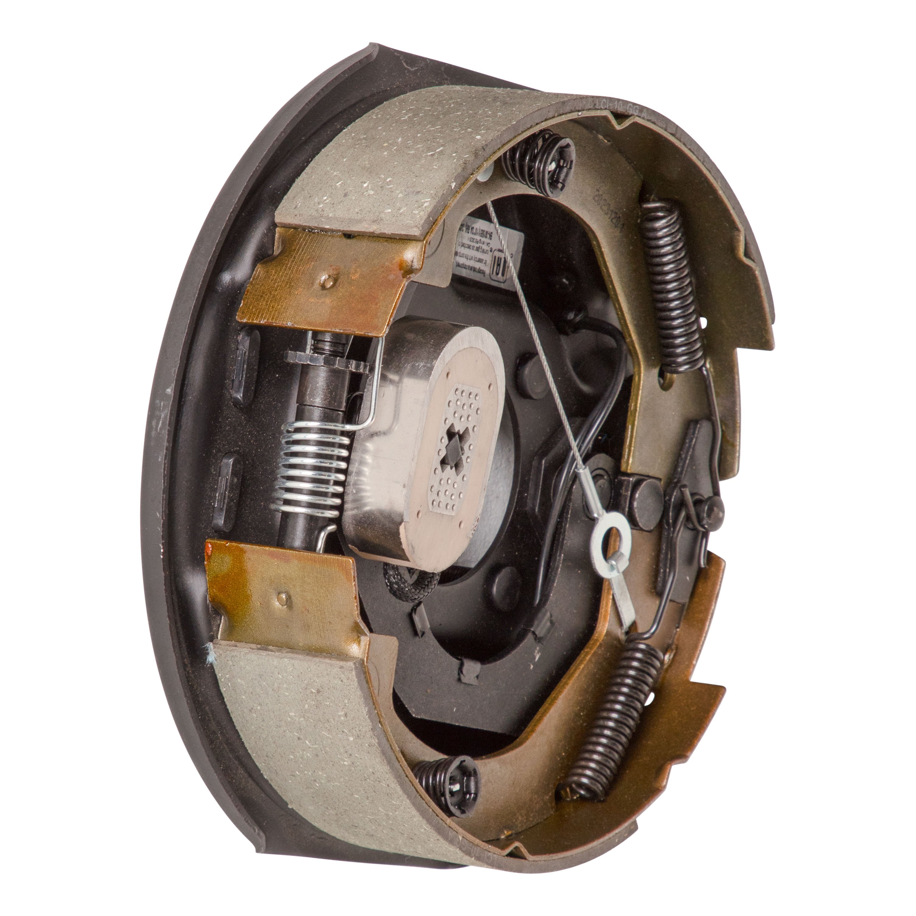 Lippert Forward Self-Adjusting Brakes - 10" x 2-1/4" Passenger-Side, 4.4K, 4-Bolt 2024028247 thumbnail 0