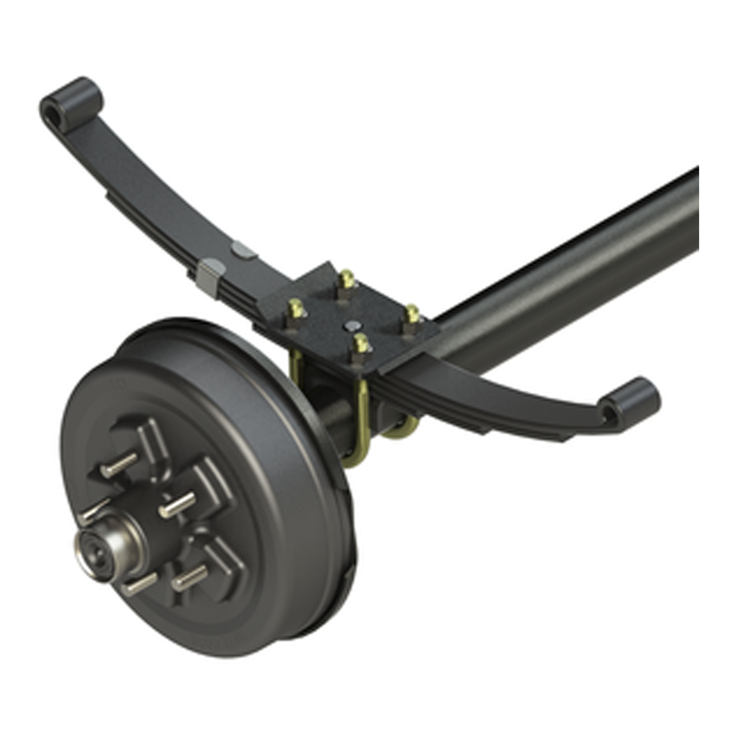 Lippert Brake Drum Hub Assembly for 10,000-lb. Axle -8 on 6.5", 5/8" Stud 184046 thumbnail 0