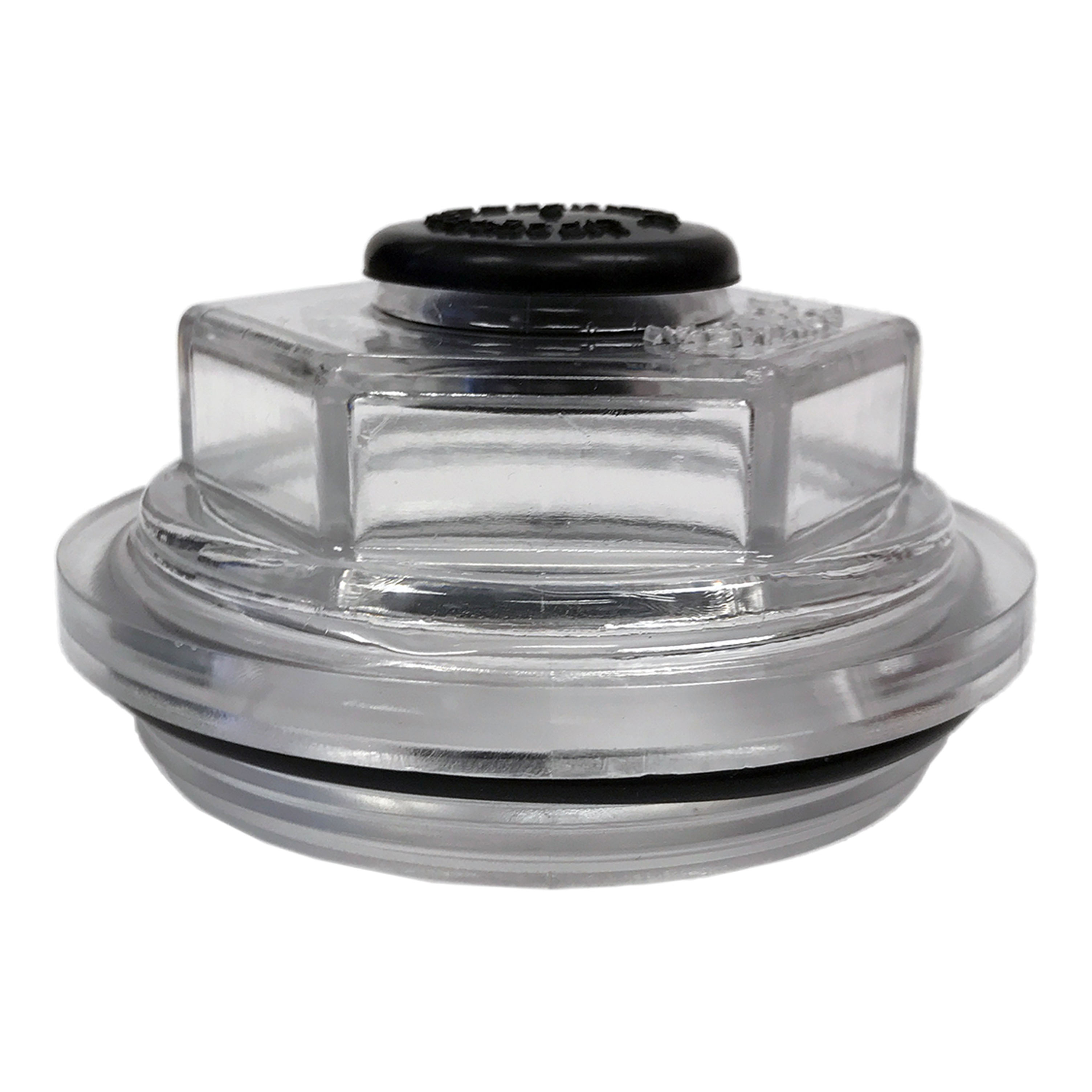 Lippert Trailer Axle Oil and Dust Cap - 8,000 lbs. Clear 695814 thumbnail 0