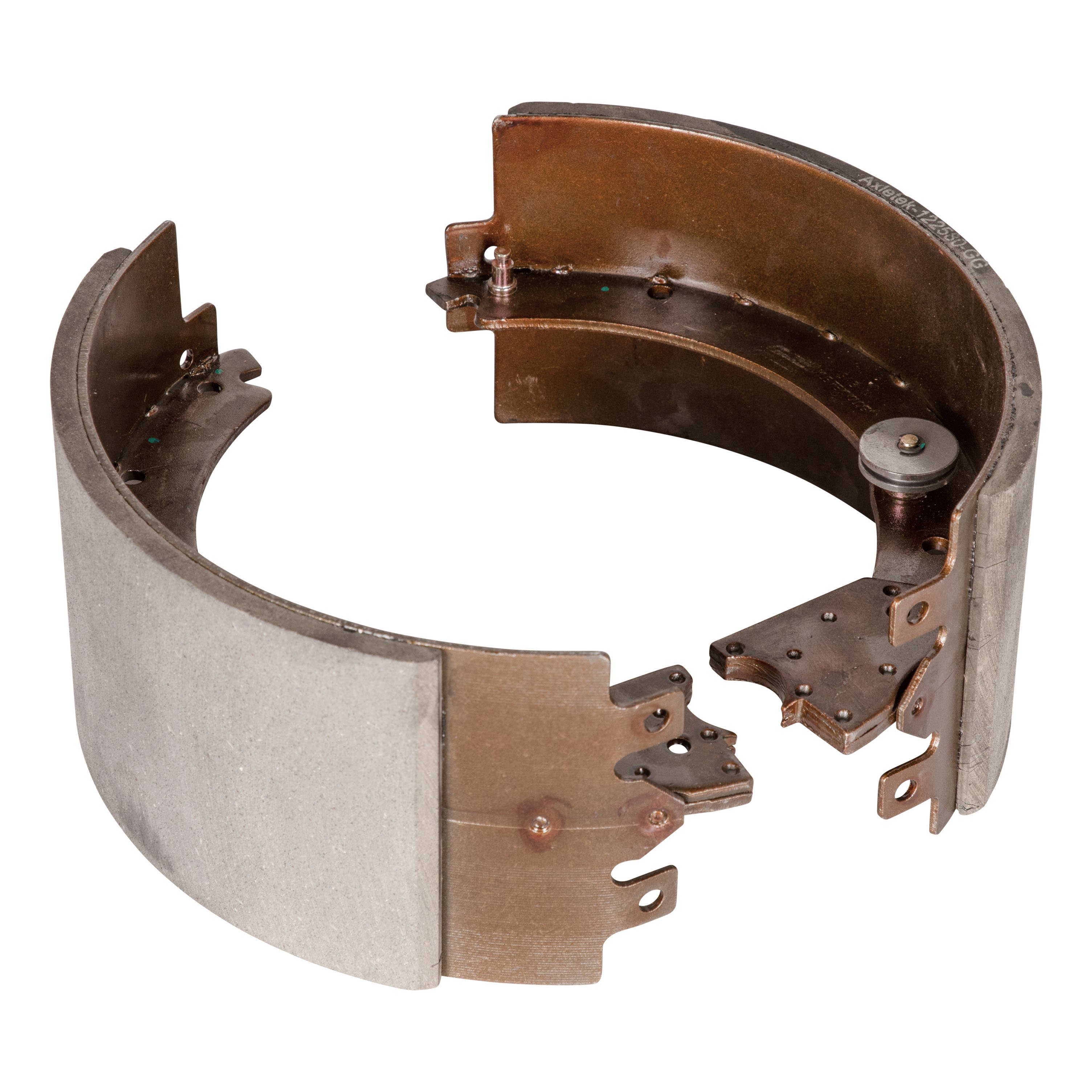 Lippert Trailer Brake Shoes & Lining Kit - 12-1/4" x 5" Passenger-Side Self-Adjusting thumbnail 0