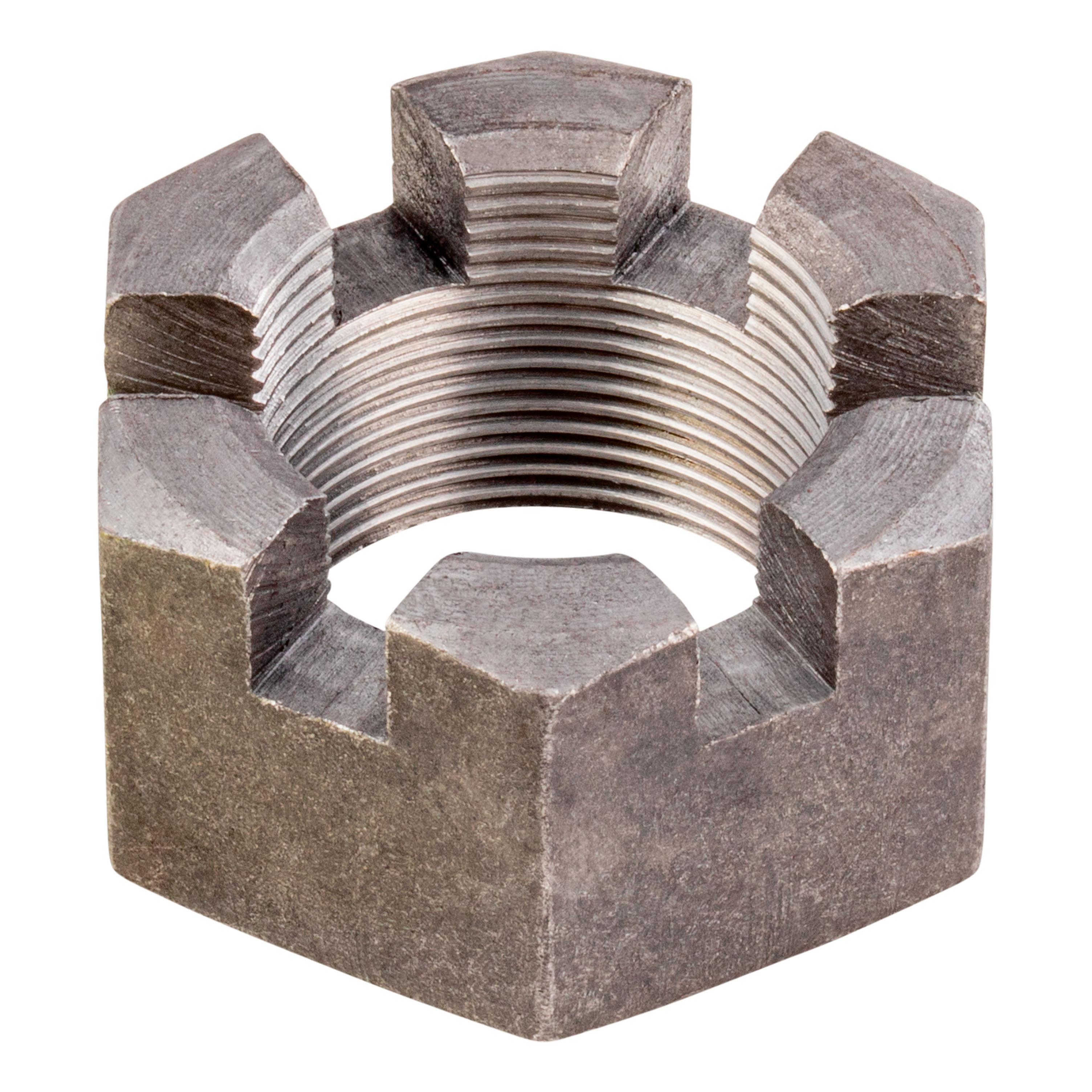 Lippert 6-Slot Castle Spindle Nut - 1-3/4"-12 Threads 330037 thumbnail 0