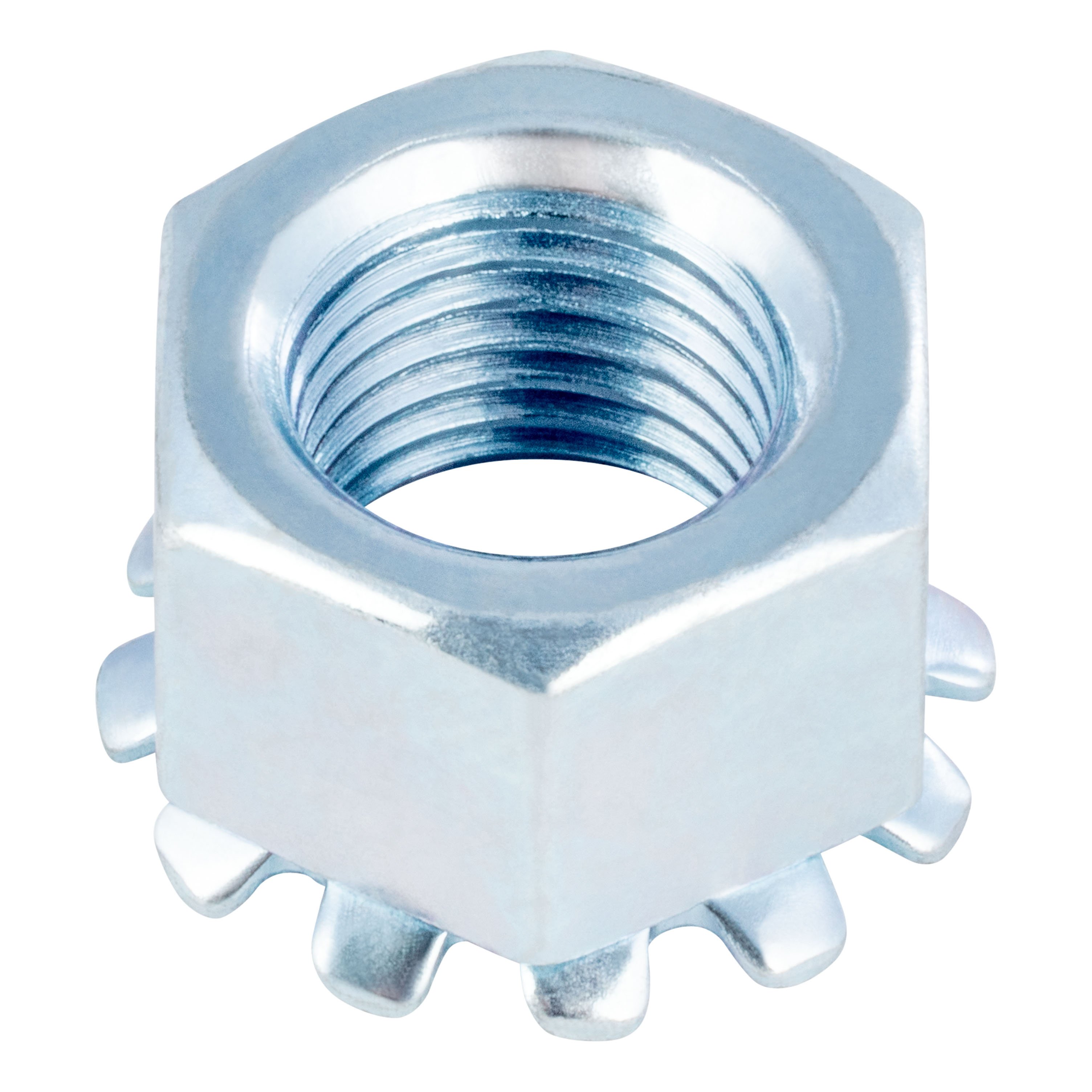 Lippert Trailer Axle Hex Lock Nut - 3/8"-24 Thread End 122077 thumbnail 0