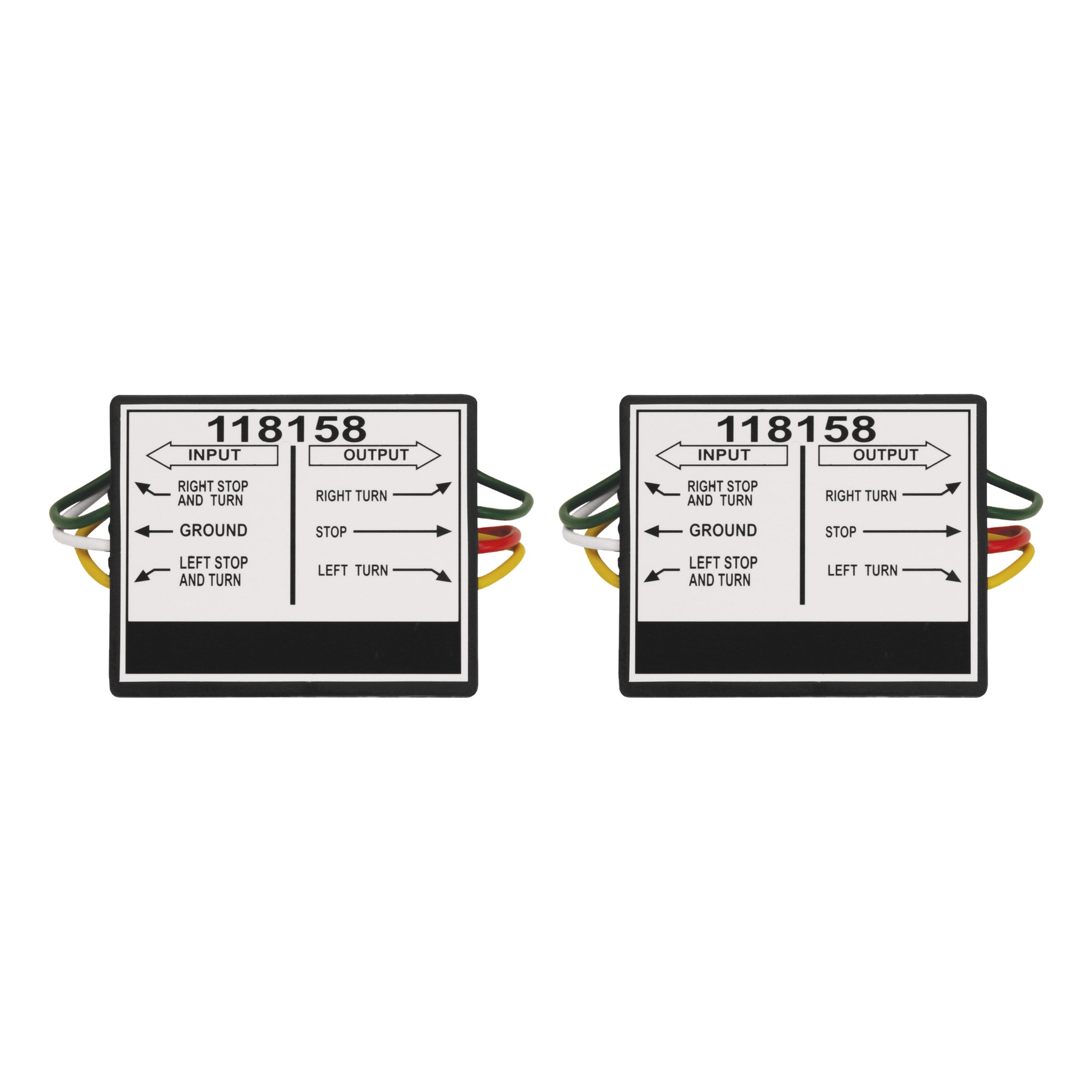 Tekonsha (2-Pack) Taillight Converter for Connecting Tow Vehicles w/2 Wire Systems to Towed Vehicles w/3 Wire Systems thumbnail 0