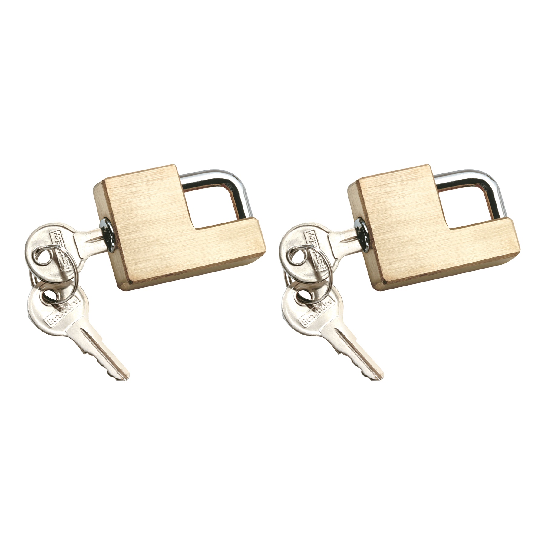 Reese Towpower (2-Pack) Trailer Coupler Lock, Adjustable, Brass thumbnail 0