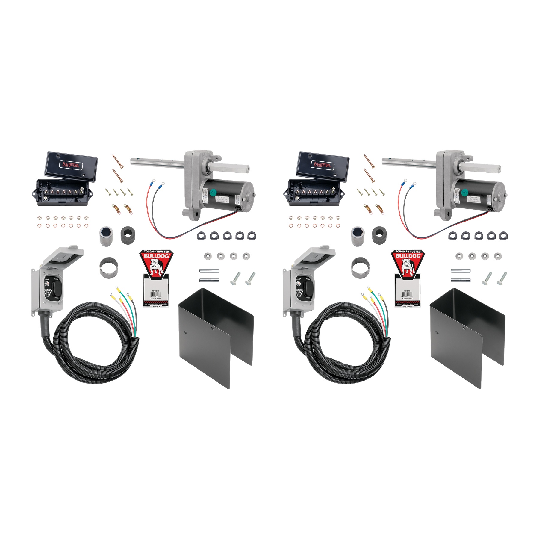 BULLDOG (2-Pack) Electric Powered Kit, Only compatible with single-speed square Bulldog jacks - 12K thumbnail 0