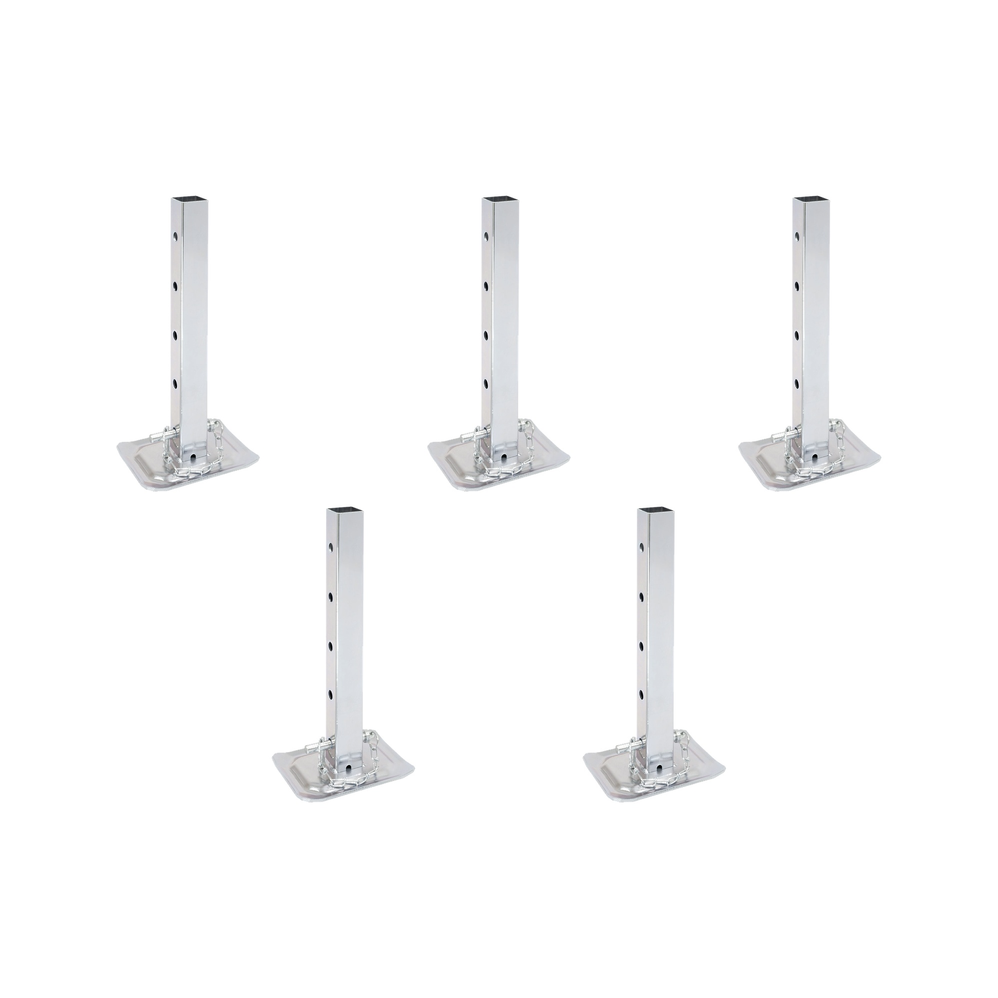 BULLDOG (5-Pack) Trailer Jack Accessory, 8K Dropleg & Pin thumbnail 0