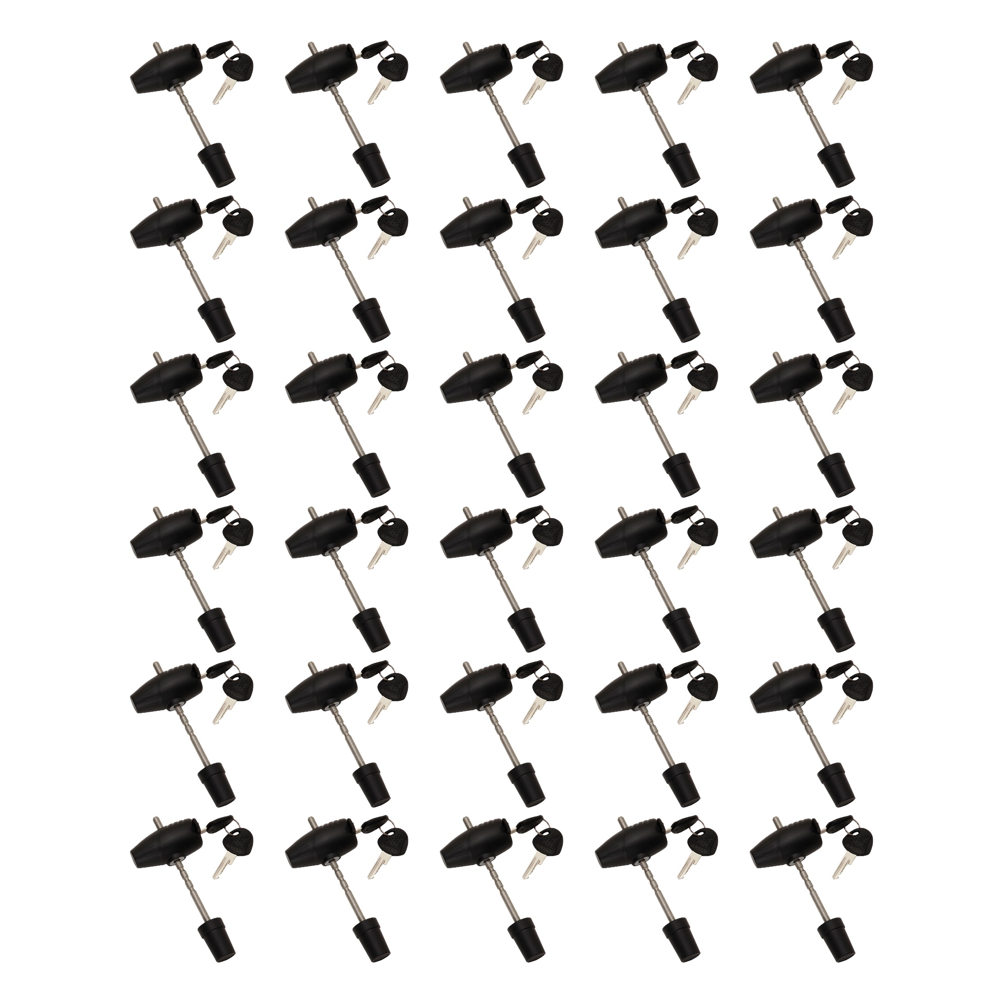 BULLDOG (30-Pack) Trailer Coupler Lock, Adjustable, 360 Degree Head thumbnail 0