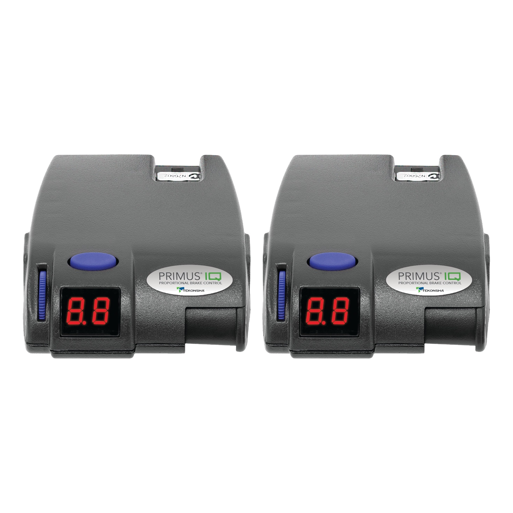 Tekonsha (2-Pack) Primus® IQ, Proportional Brake Controller for Trailers with 1-3 Axles, Gray thumbnail 0