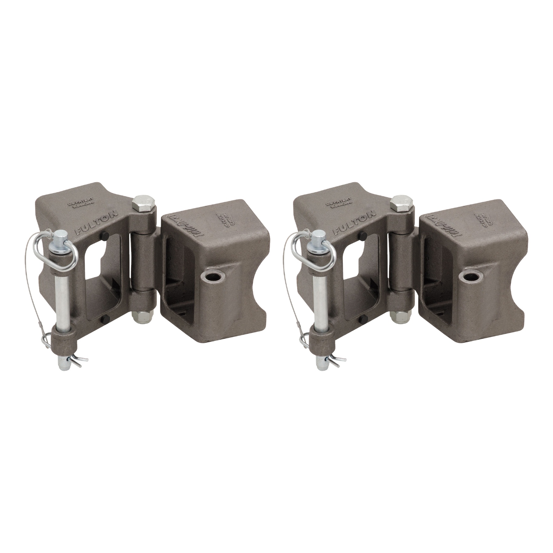 Fulton (2-Pack) Fold-Away Hinge Kit, Weld On, 9,000 lbs. Capacity, 3 Inch x 5 Inch thumbnail 0