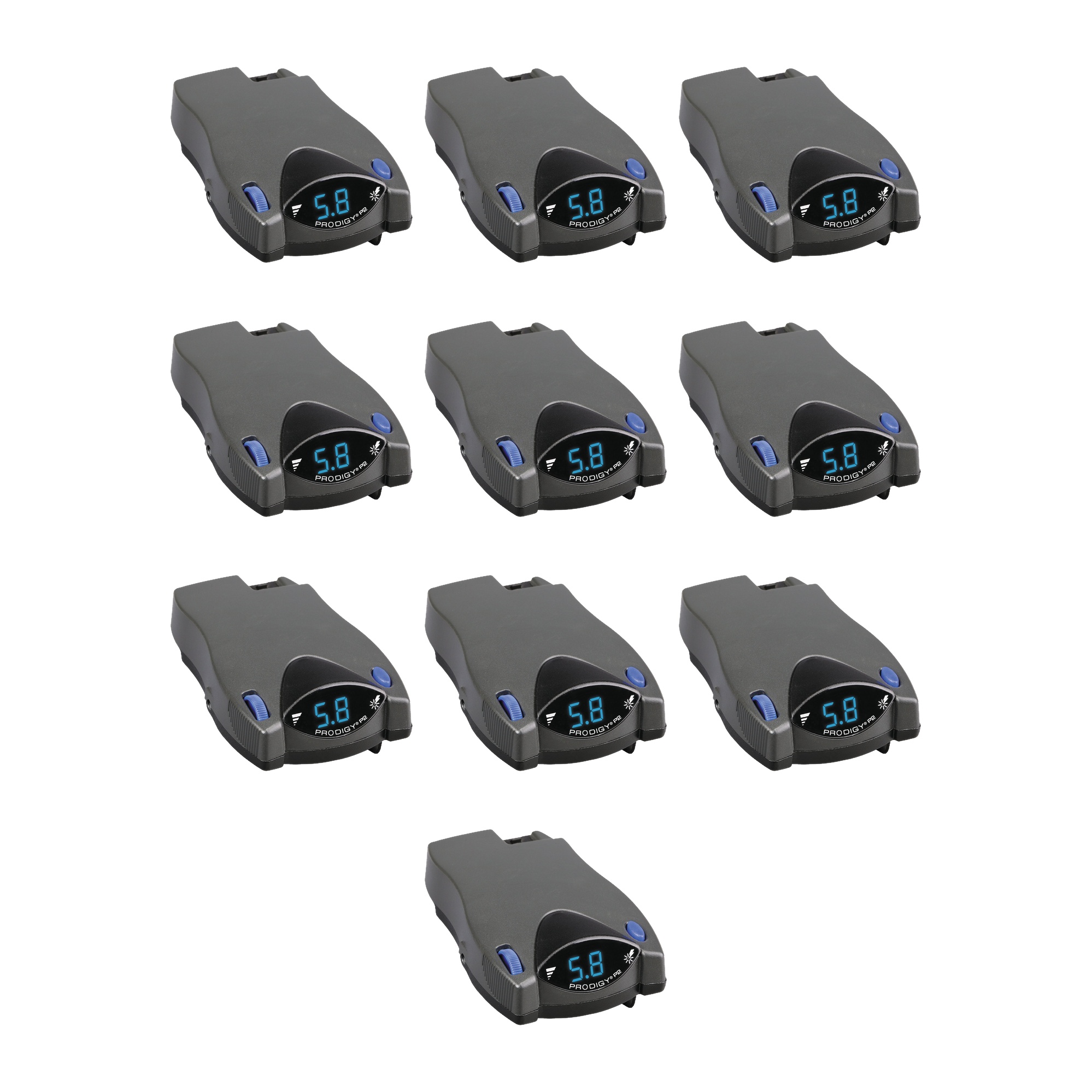 Tekonsha (10-Pack) Prodigy® P2 Proportional Brake Controller for Trailers with 1-4 Axles, Gray thumbnail 0