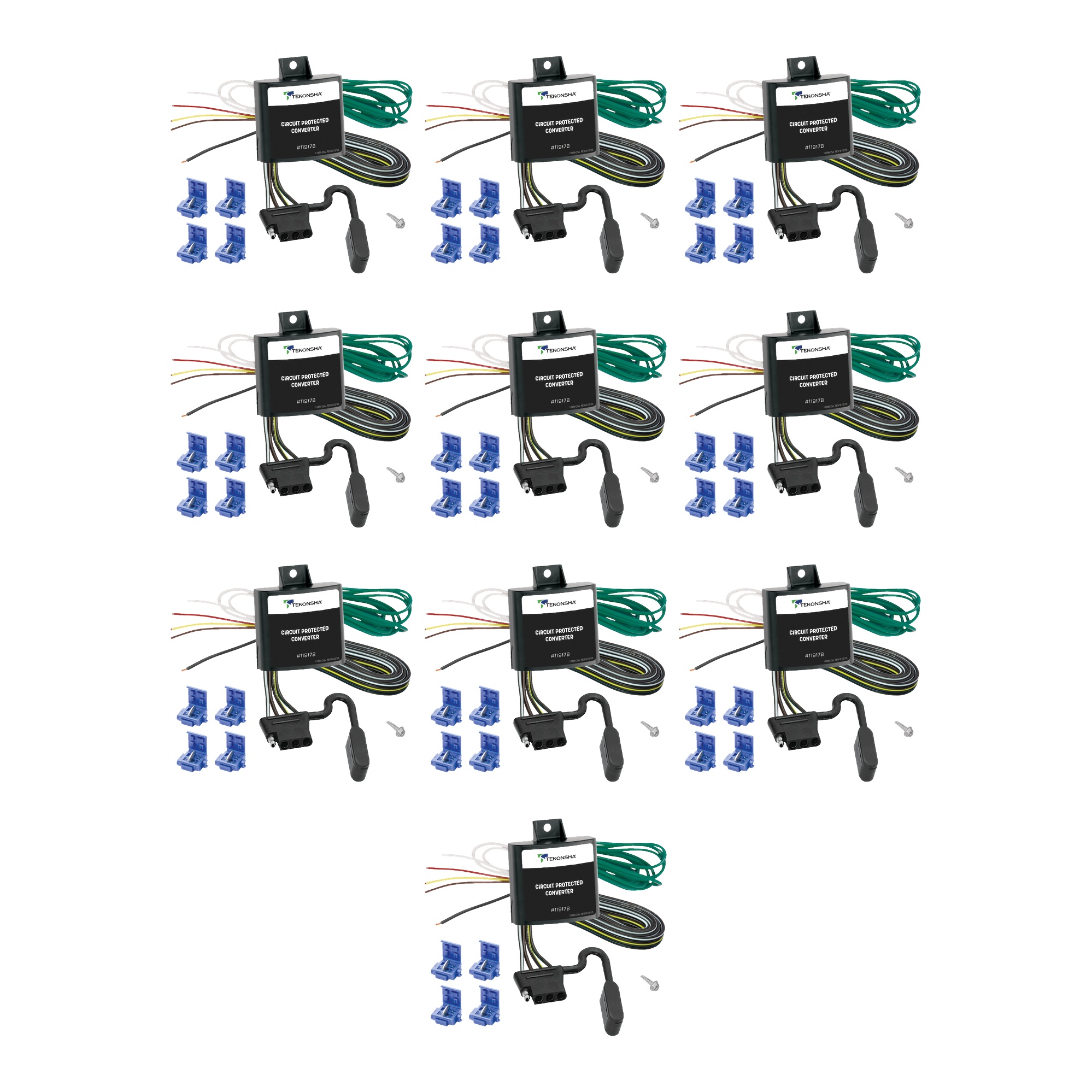 Tekonsha (10-Pack) Taillight Converter with Integrated Circuit Protection thumbnail 0