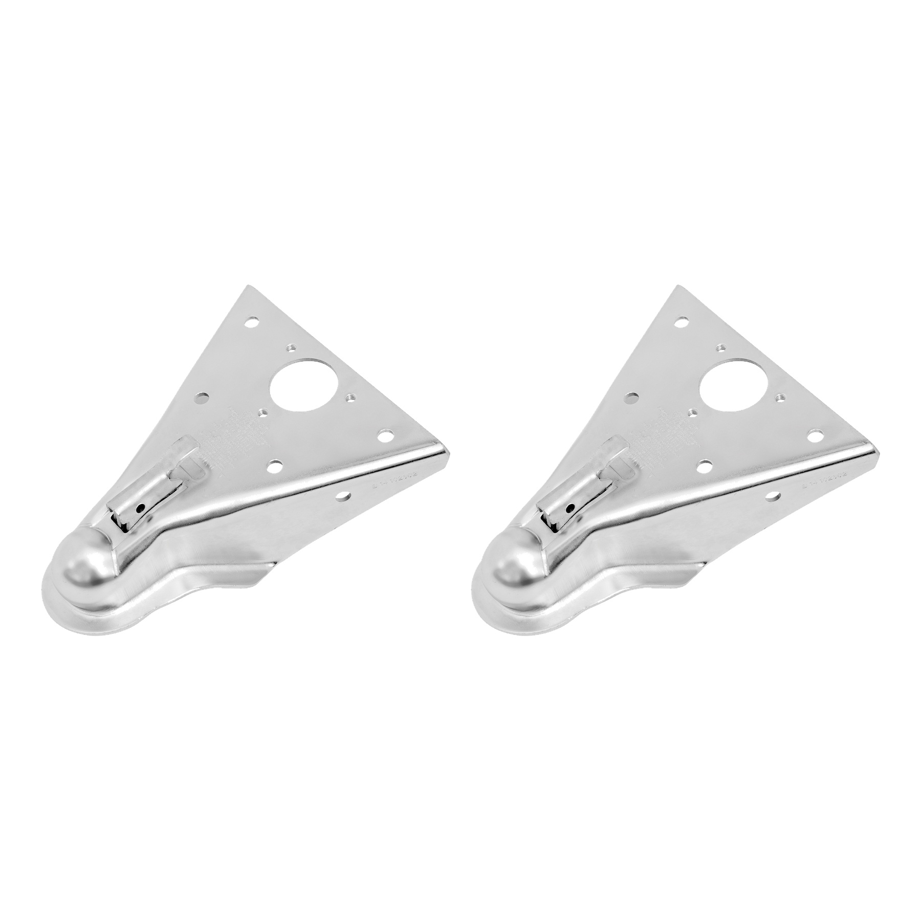 Fulton (2-Pack) A-Frame Coupler, 2-5/16 Inch Diameter, Round Jack Hole, Bolt-On, 11,000 lbs. Capacity, Silver thumbnail 0