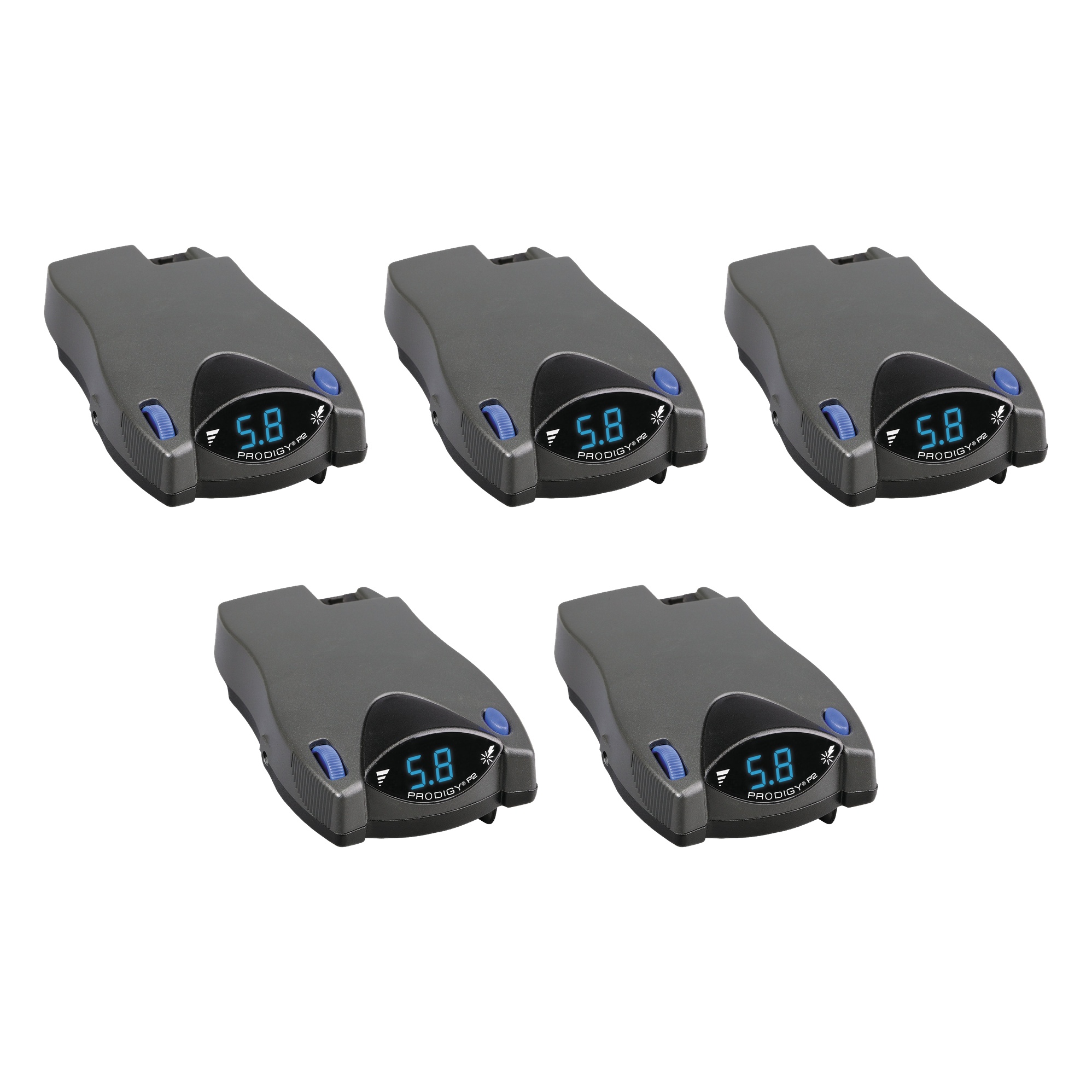 Tekonsha (5-Pack) Prodigy® P2 Proportional Brake Controller for Trailers with 1-4 Axles, Gray thumbnail 0