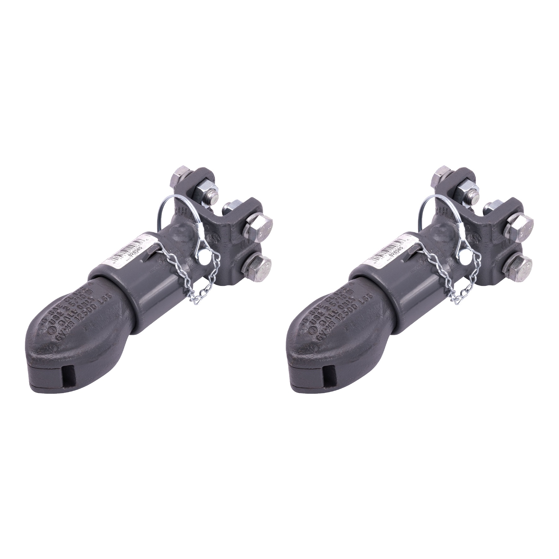 BULLDOG (2-Pack) Collar-Lok Adjustable Coupler, 2-5/16 Inch Diameter, 12,500 lbs. Capacity (Bulk 50) thumbnail 0