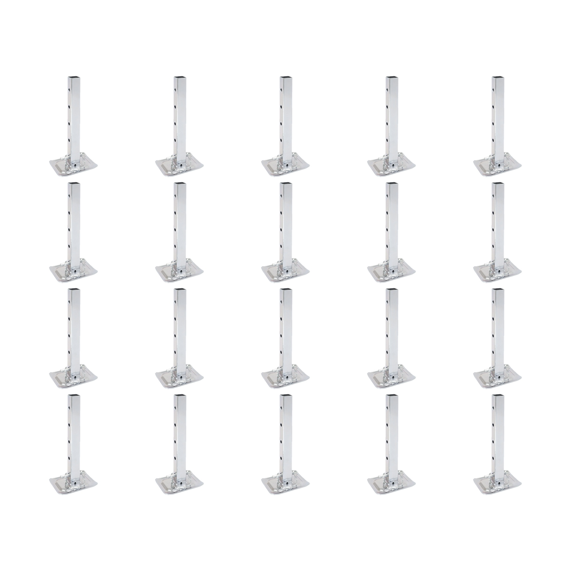 BULLDOG (20-Pack) Trailer Jack Accessory, 8K Dropleg & Pin thumbnail 0