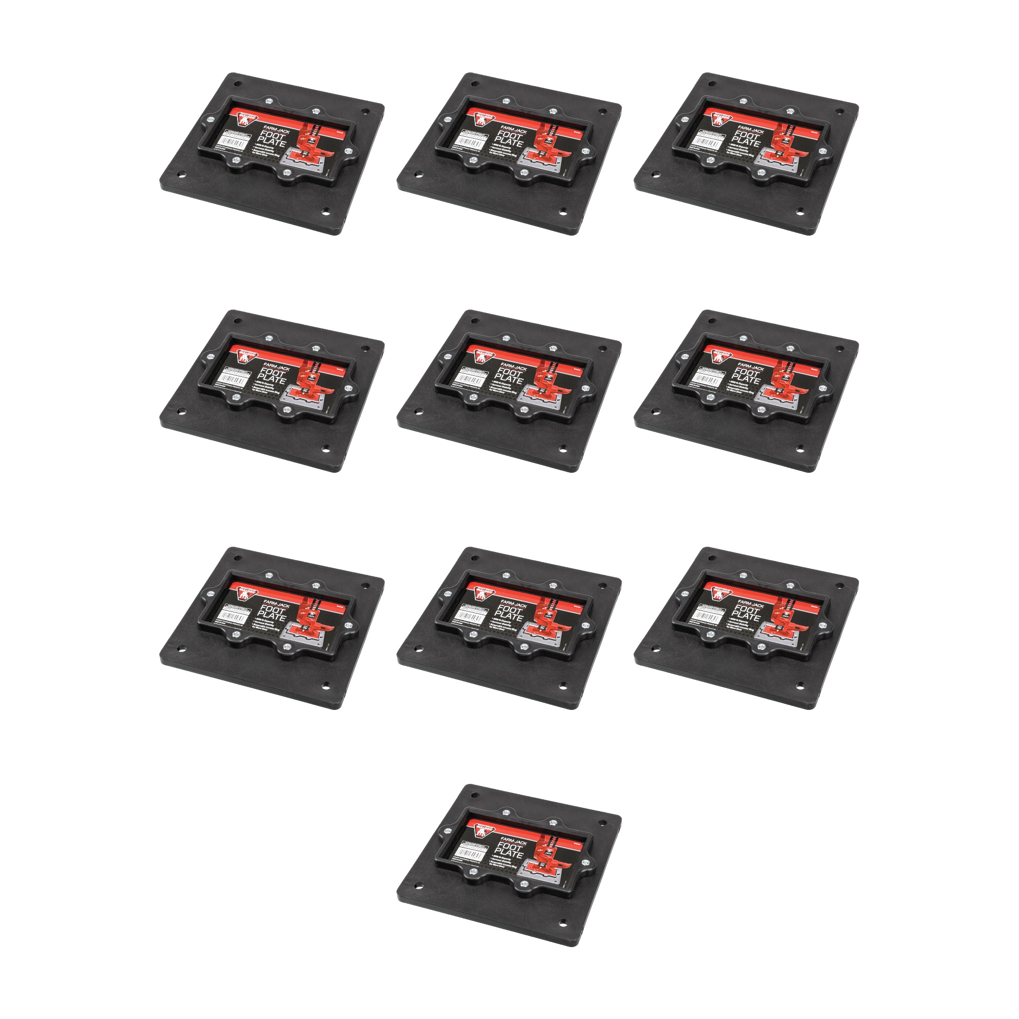 BULLDOG (10-Pack) Farm Jack Accessory, Foot Plate thumbnail 0