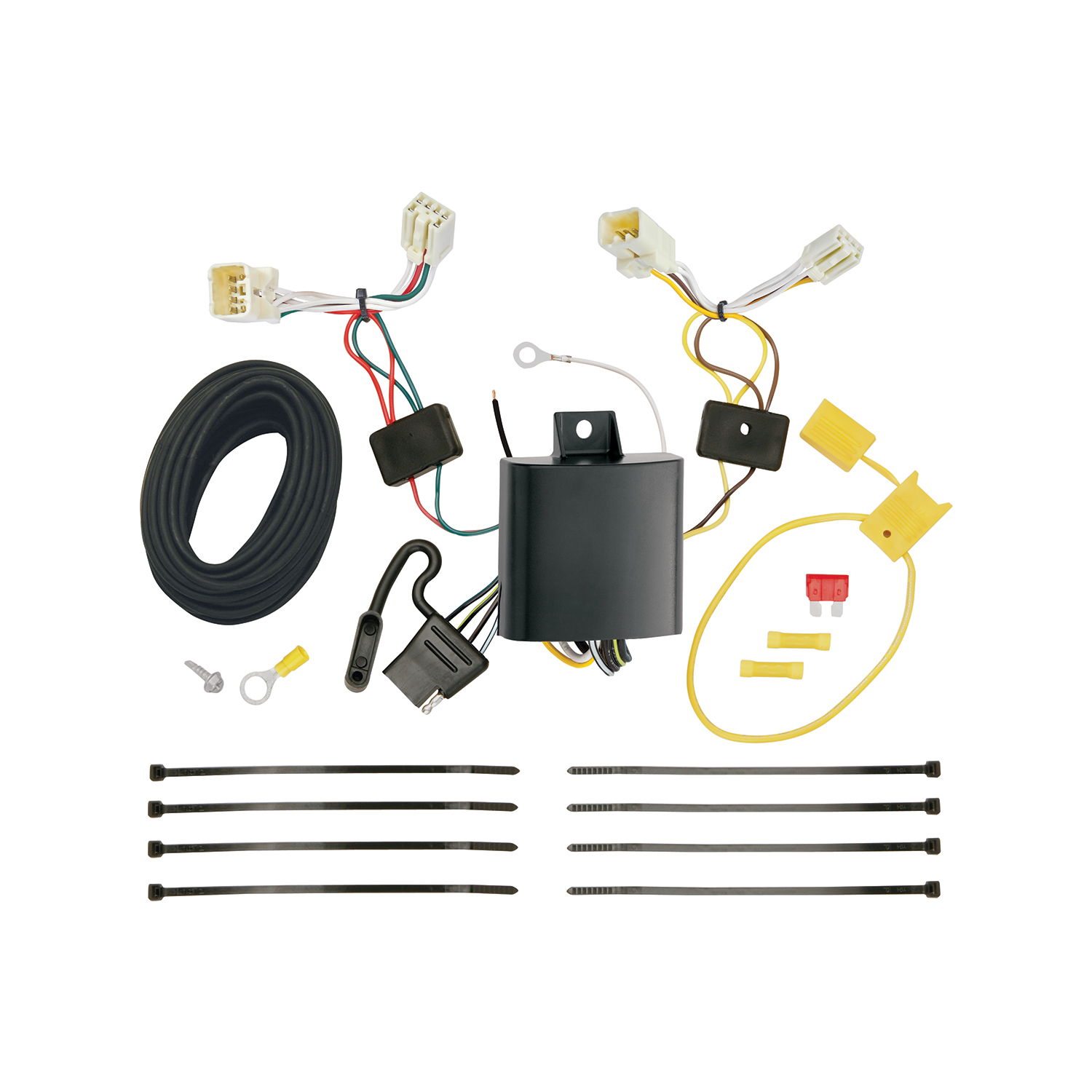 Tekonsha T-One  T-Connector Harness, 4-Way Flat, w/Circuit Protected ModuLite  HD Module TK118692 thumbnail 0