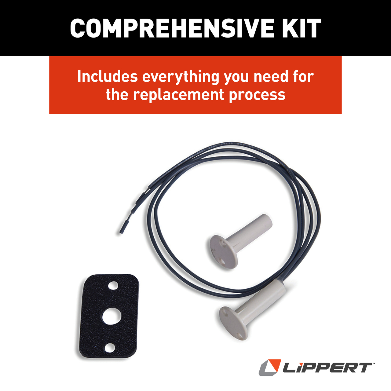 Lippert Replacement Round Magnetic Power Switch for Kwikee Electric Steps - 3/8" Core #905307000 thumbnail 5