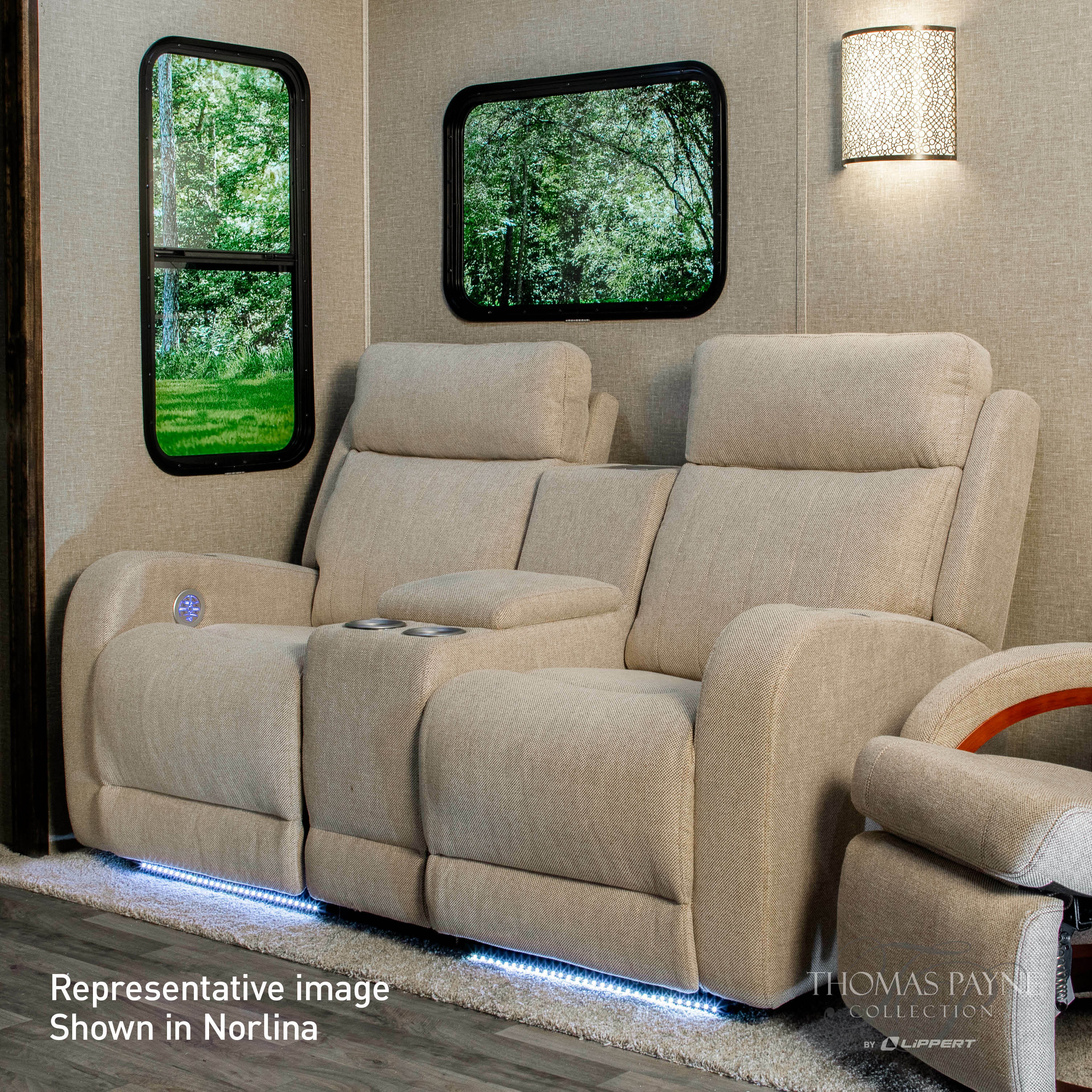 Thomas Payne Seismic Series RV Theater Seating Recliner - Left Arm, Norlina #2020129337 thumbnail 5