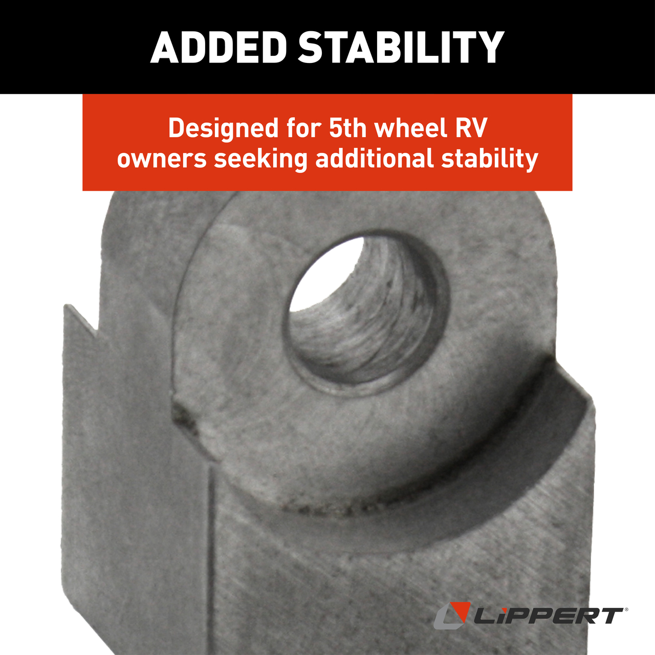 LIPPERT JT's Strong Arm RV Jack Stabilizer Adapter Lugs for Hydraulic Jack Pads #314592 thumbnail 4