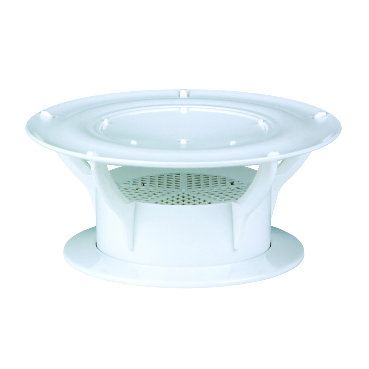 Lippert 360 Siphon RV Roof Vent Cap - White thumbnail 0