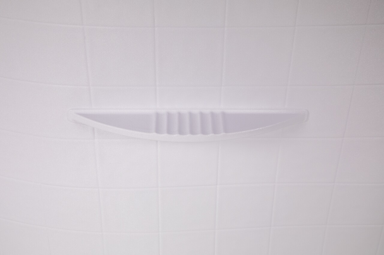 Shower Wall Surround - 24" x 46" x 62" (White) thumbnail 1